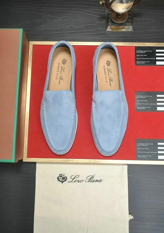 Suede Loafers
