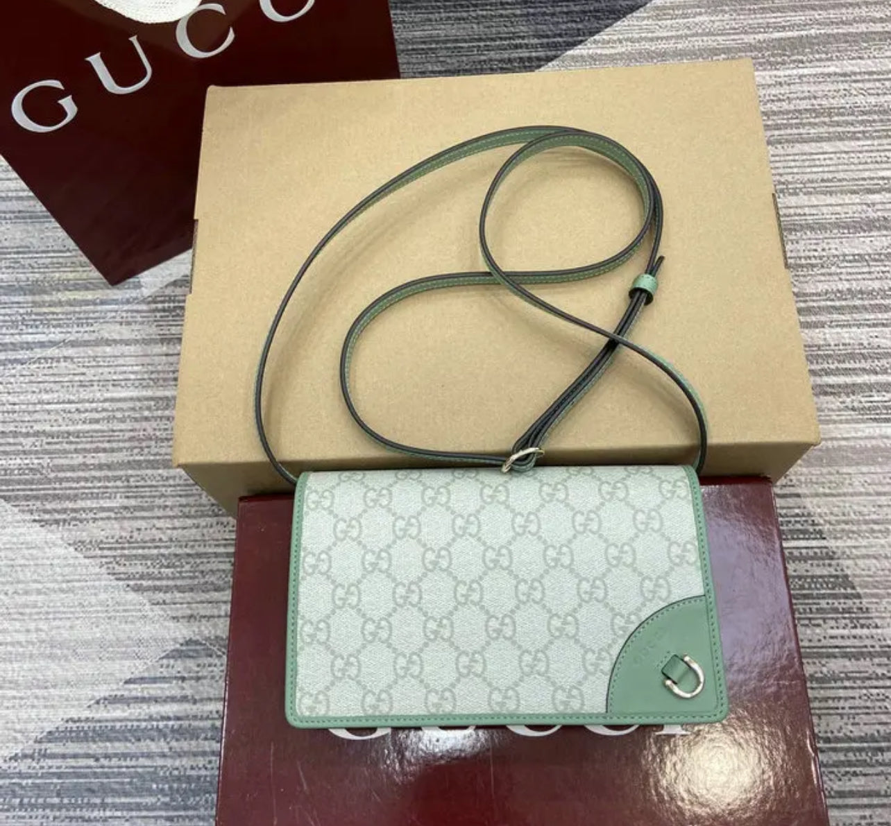 Emblem Strap Wallet