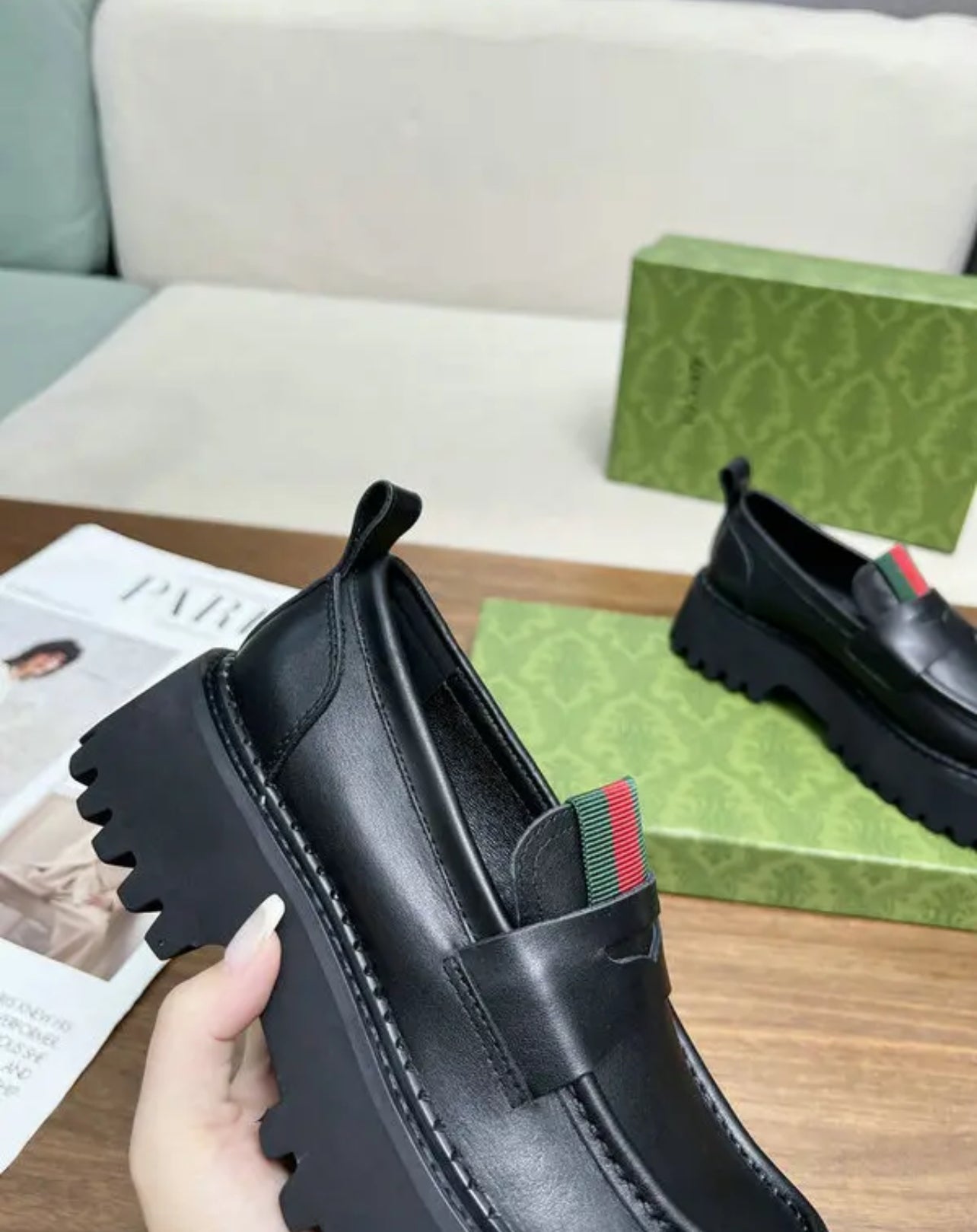 Leather Loafers