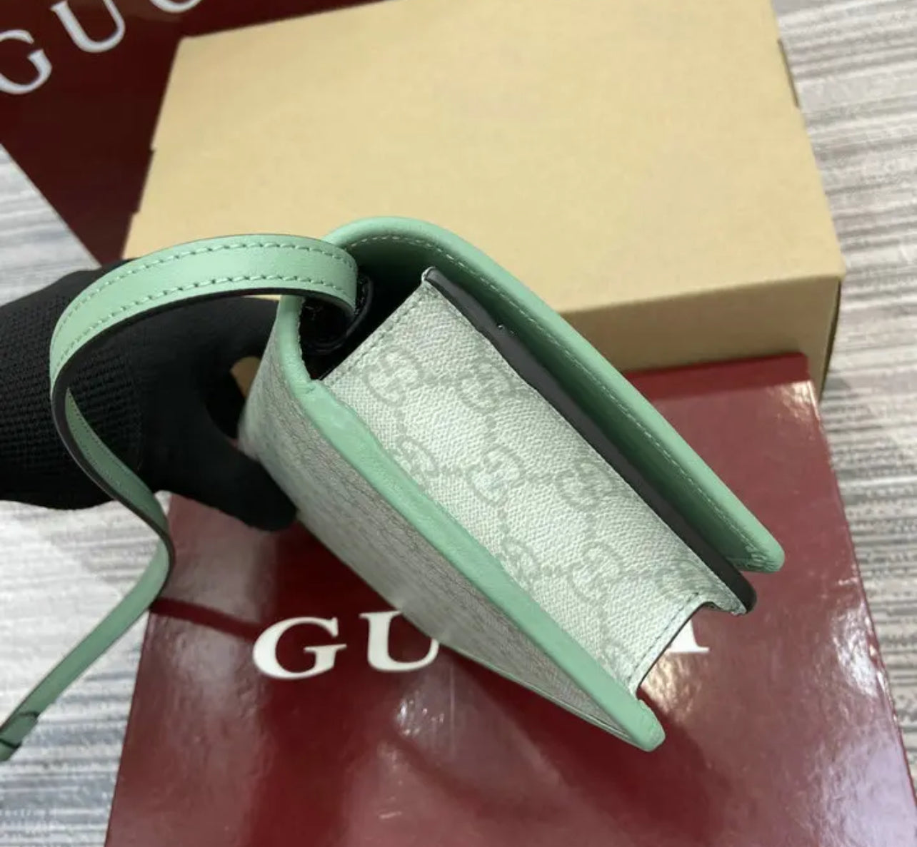 Emblem Strap Wallet