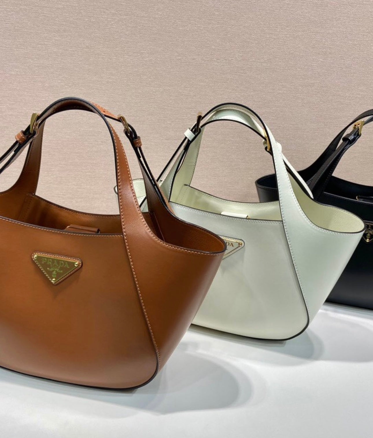 Leather Top Handle Bag