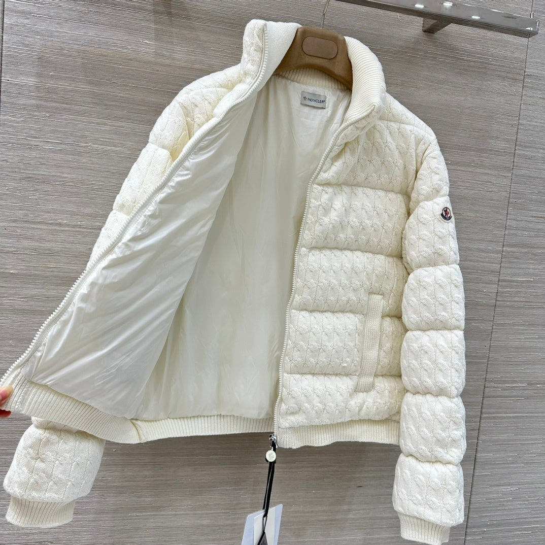 Cable Knit Puffer