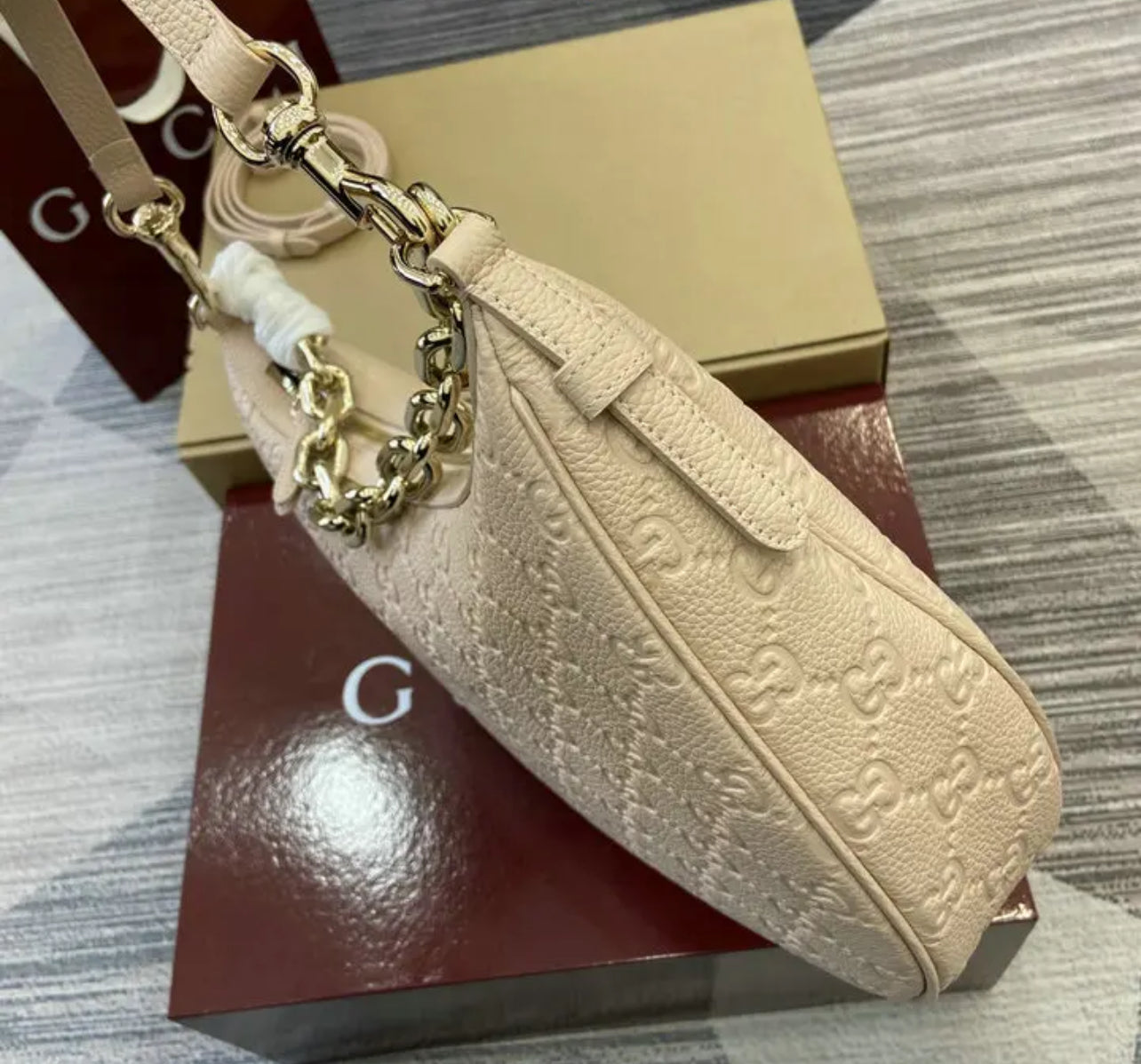 Emblem Medium Shoulder Bag