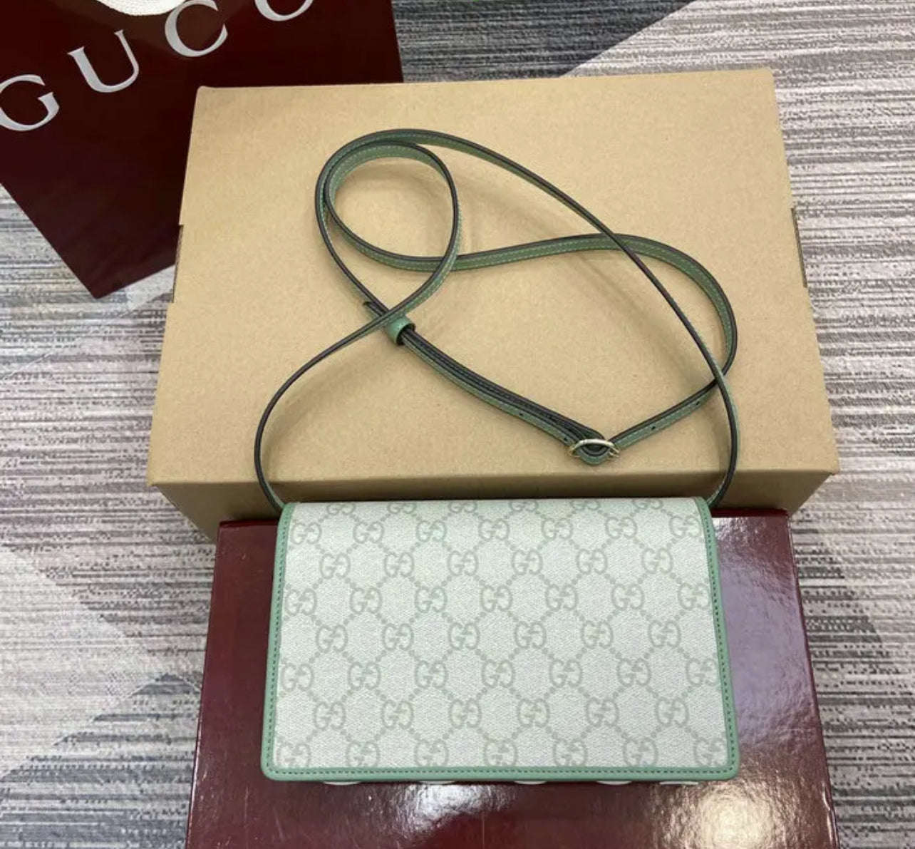 Emblem Strap Wallet