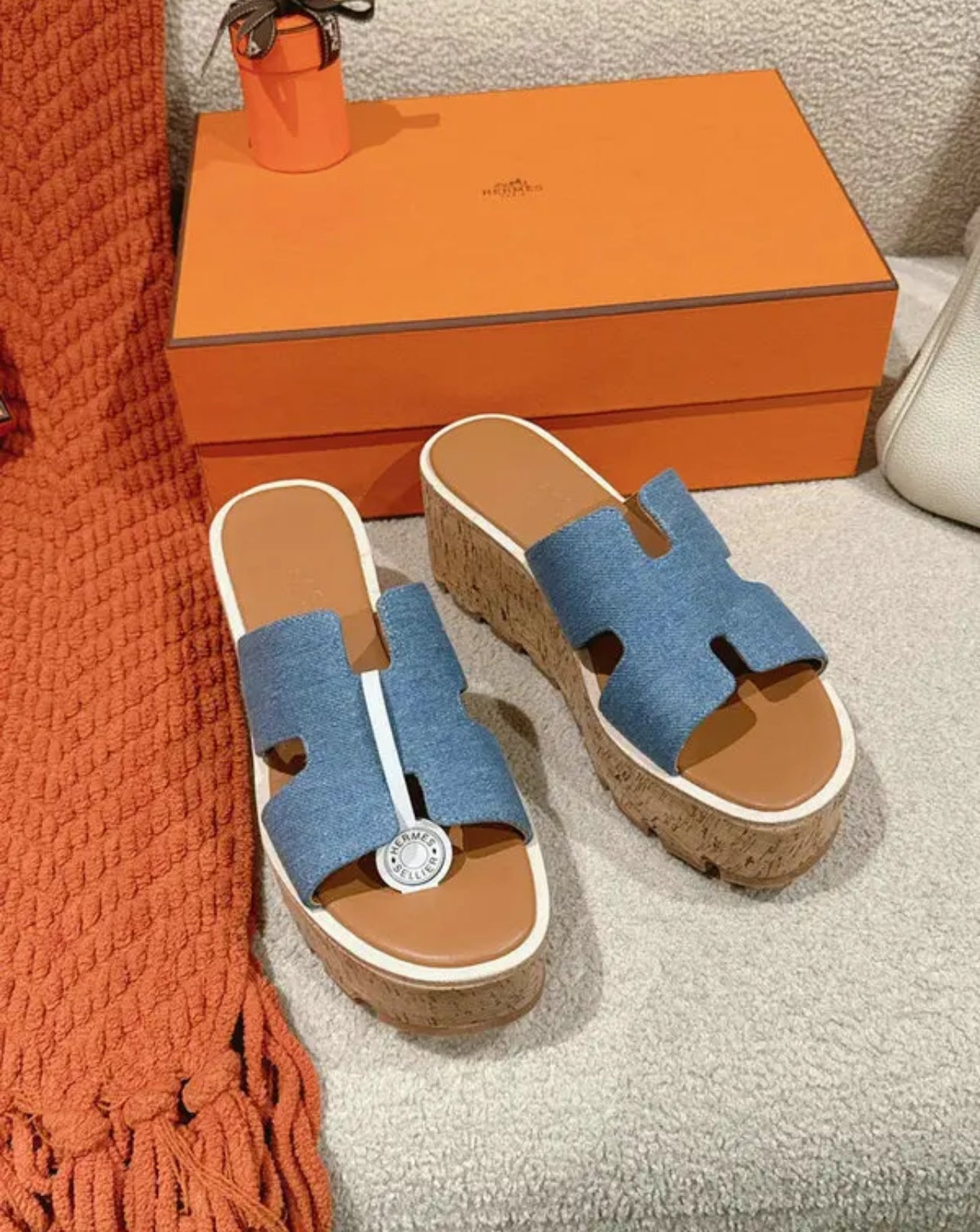 Eze Denim Sandals
