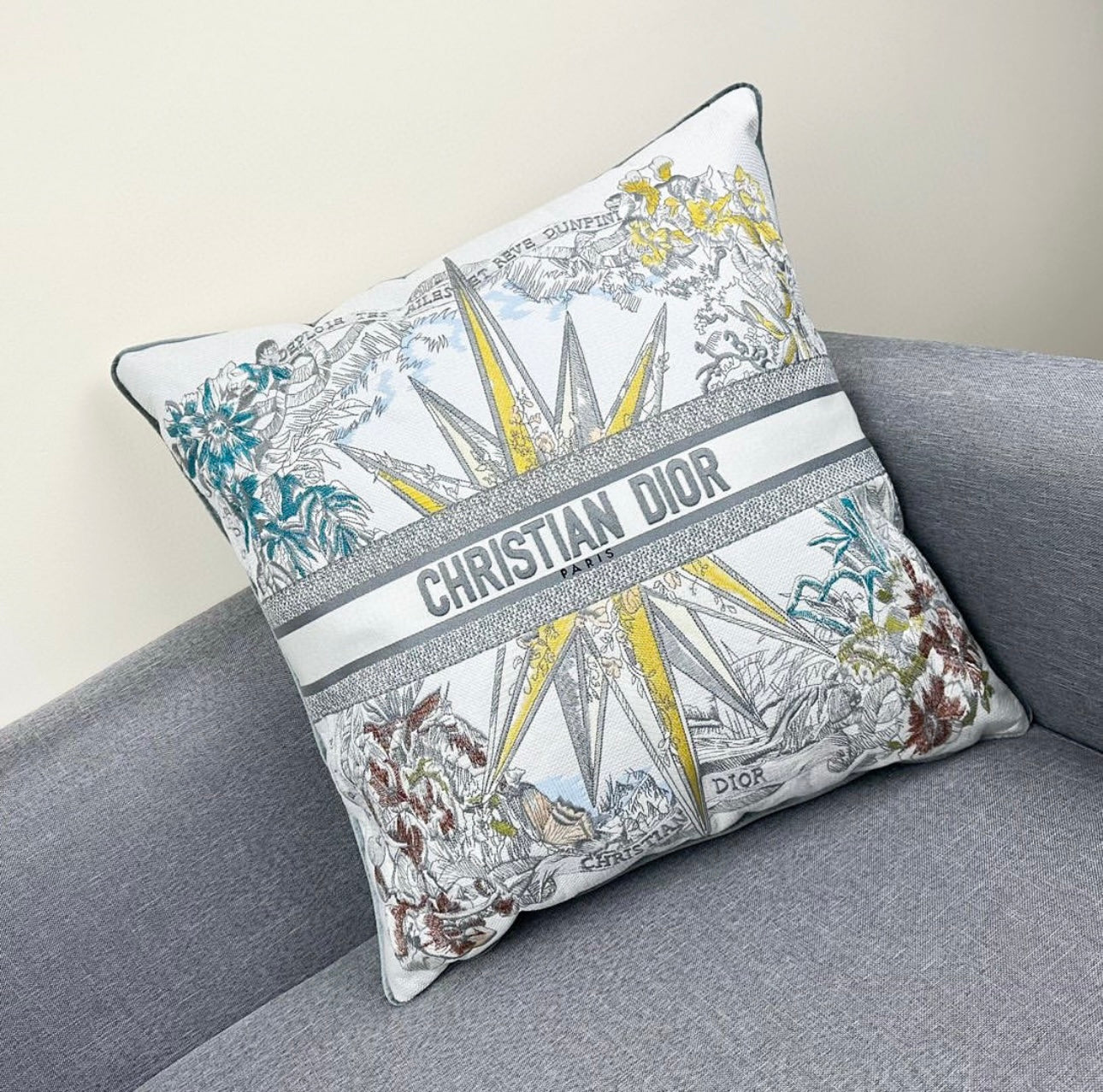 Embroidered Cushion