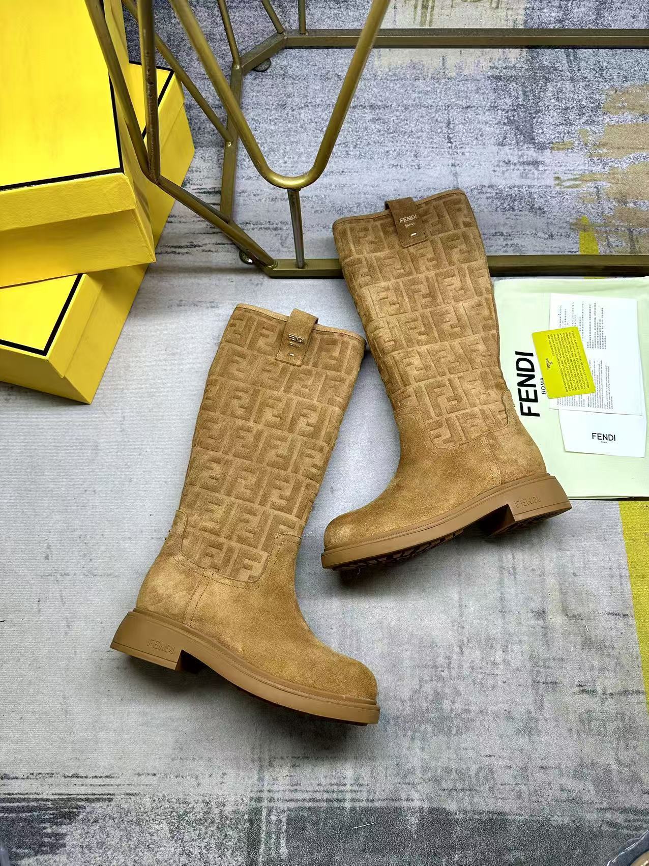 FF Suede Boots