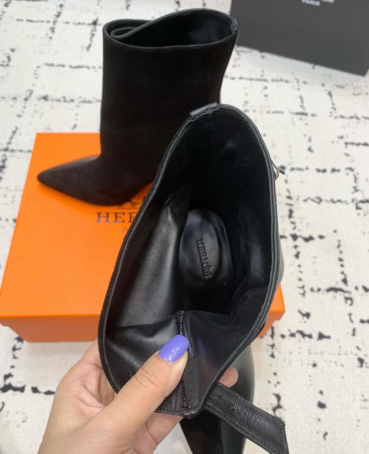 Leather Suede Boots
