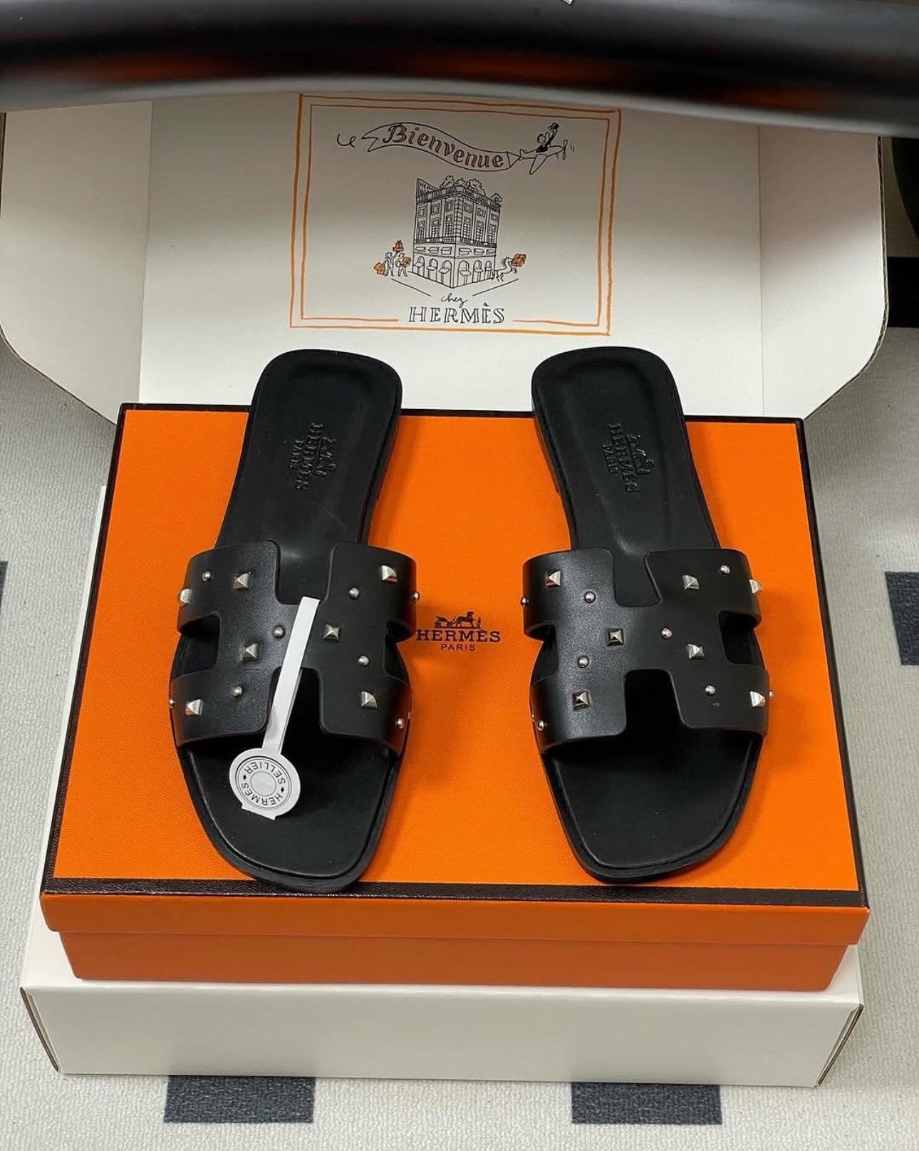 Studded Oran Sandals