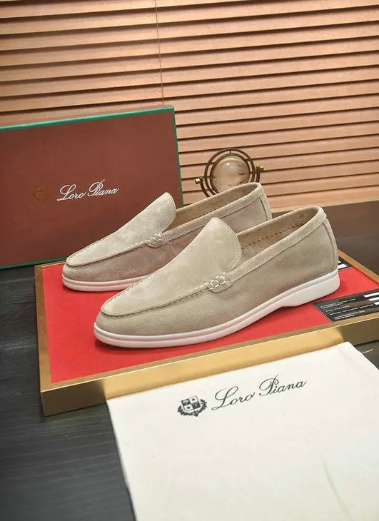 Suede Loafers