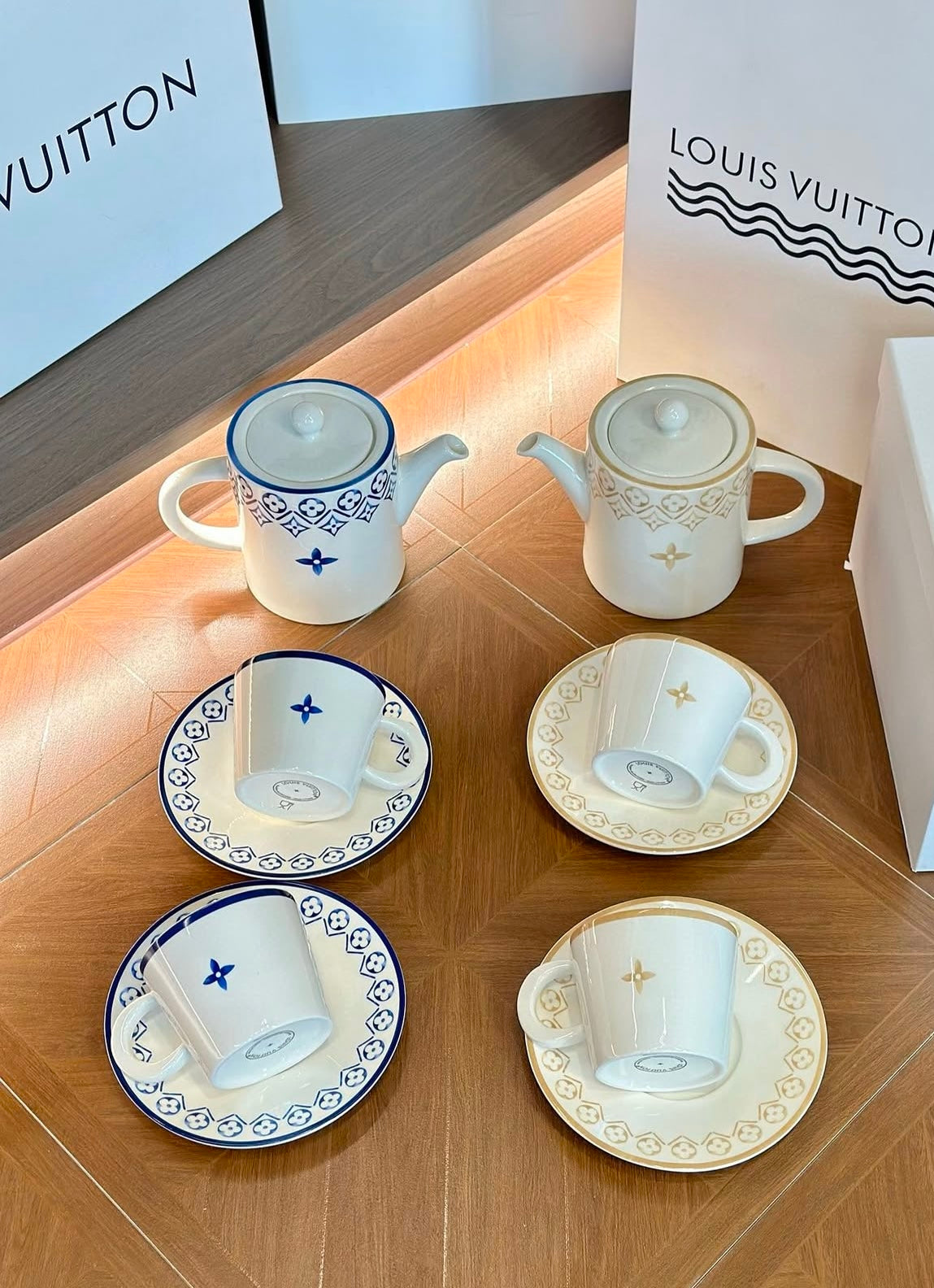 Monogram Tea Set