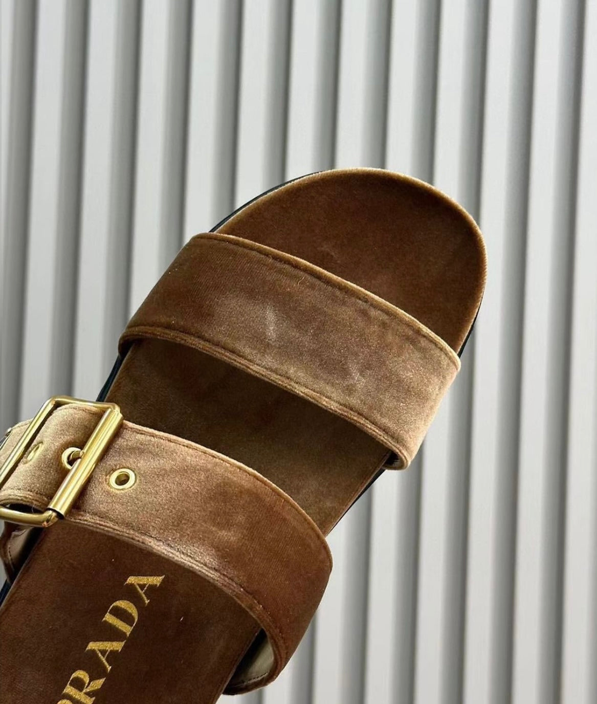 Velvet Sandals