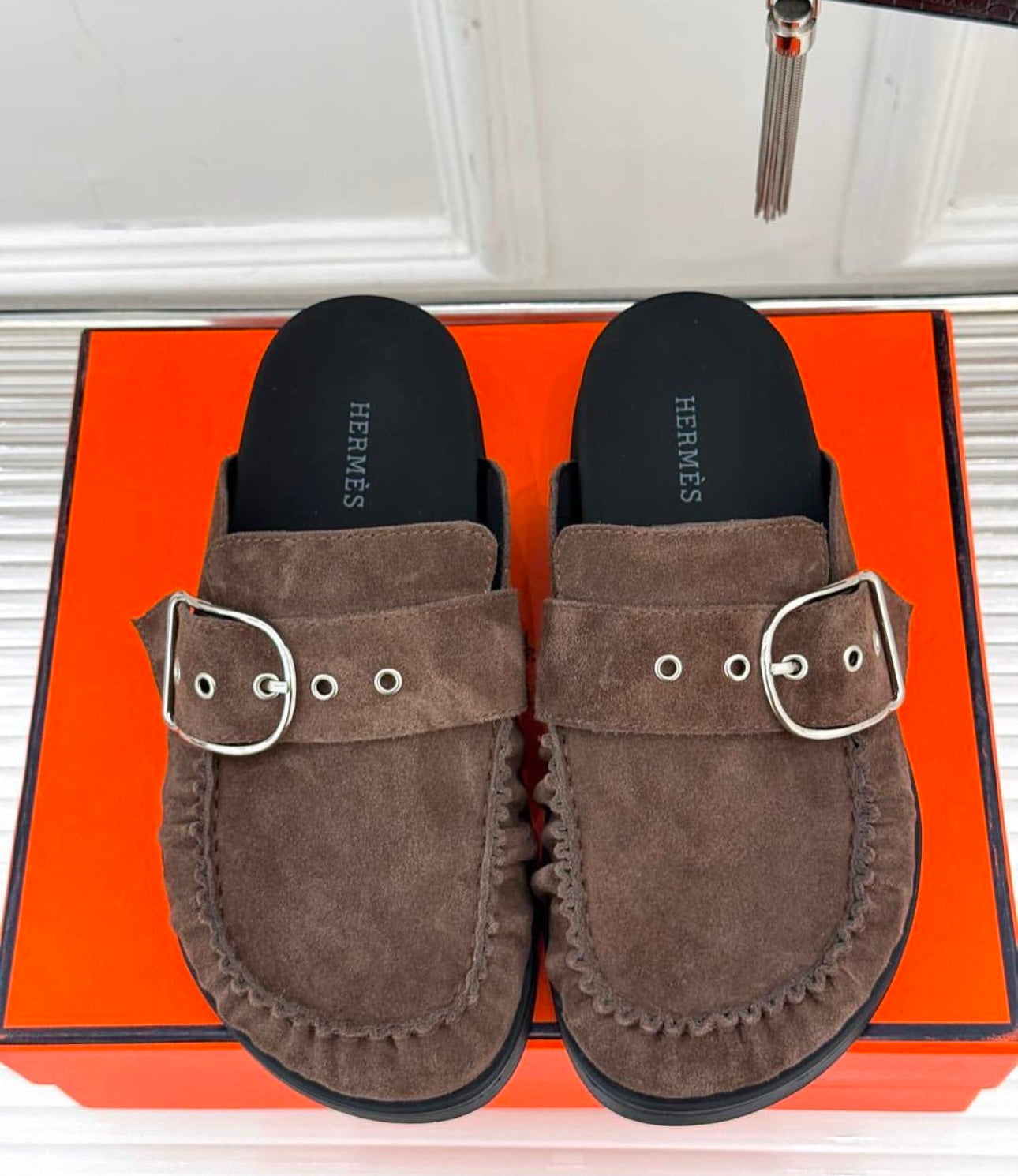 Suede Slippers