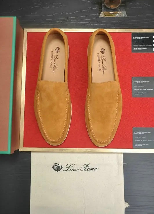 Suede Loafers