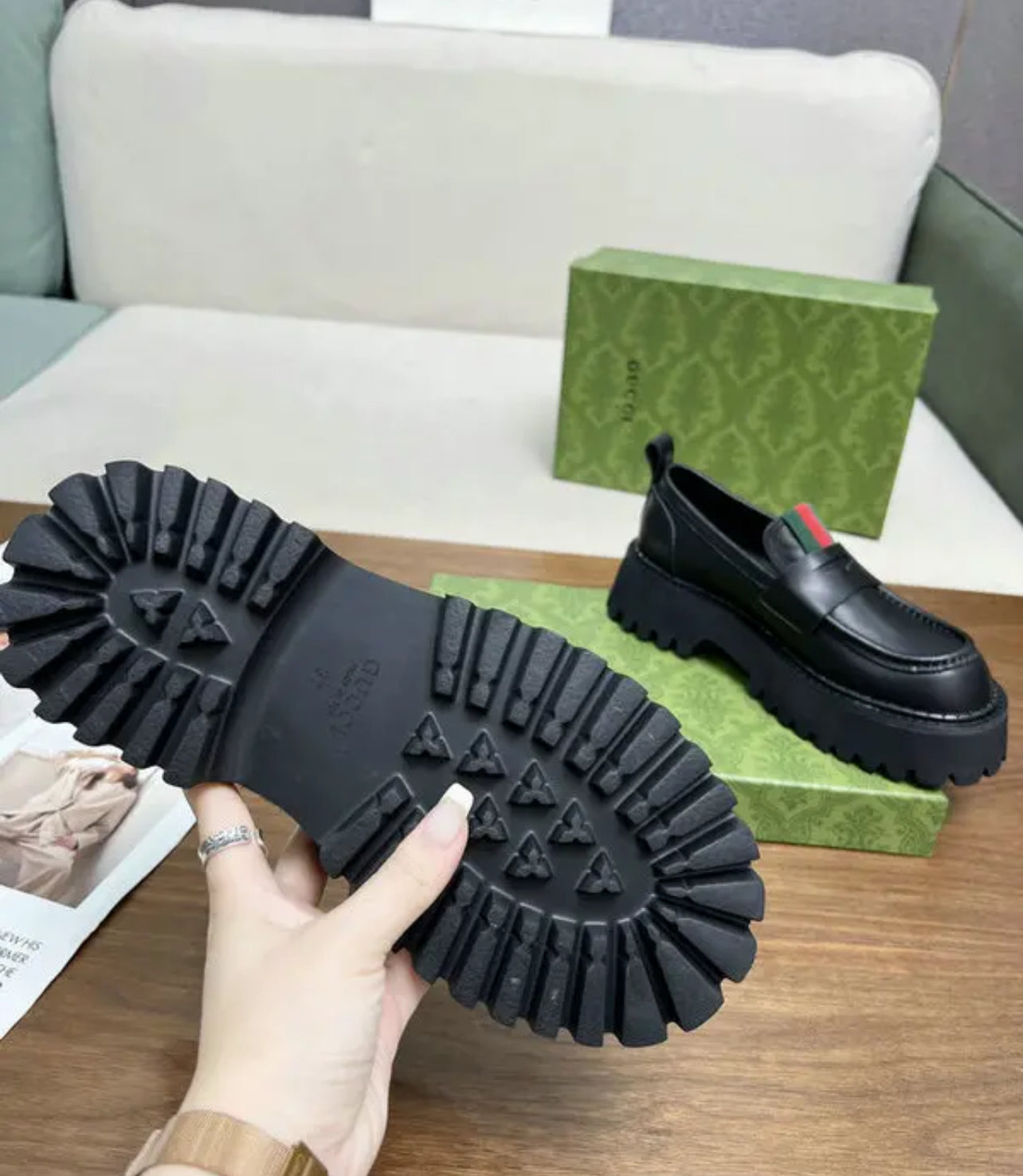 Leather Loafers
