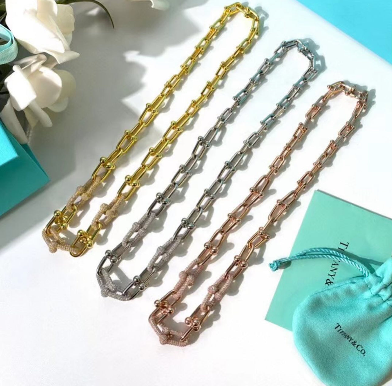 Large Link Necklace