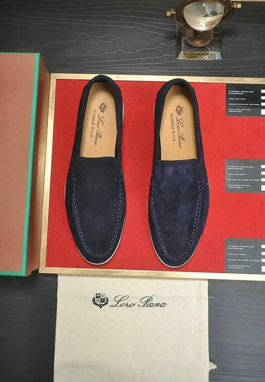Suede Loafers