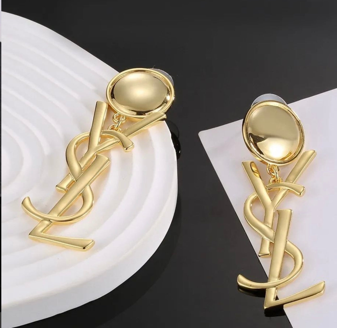Logo Earrings