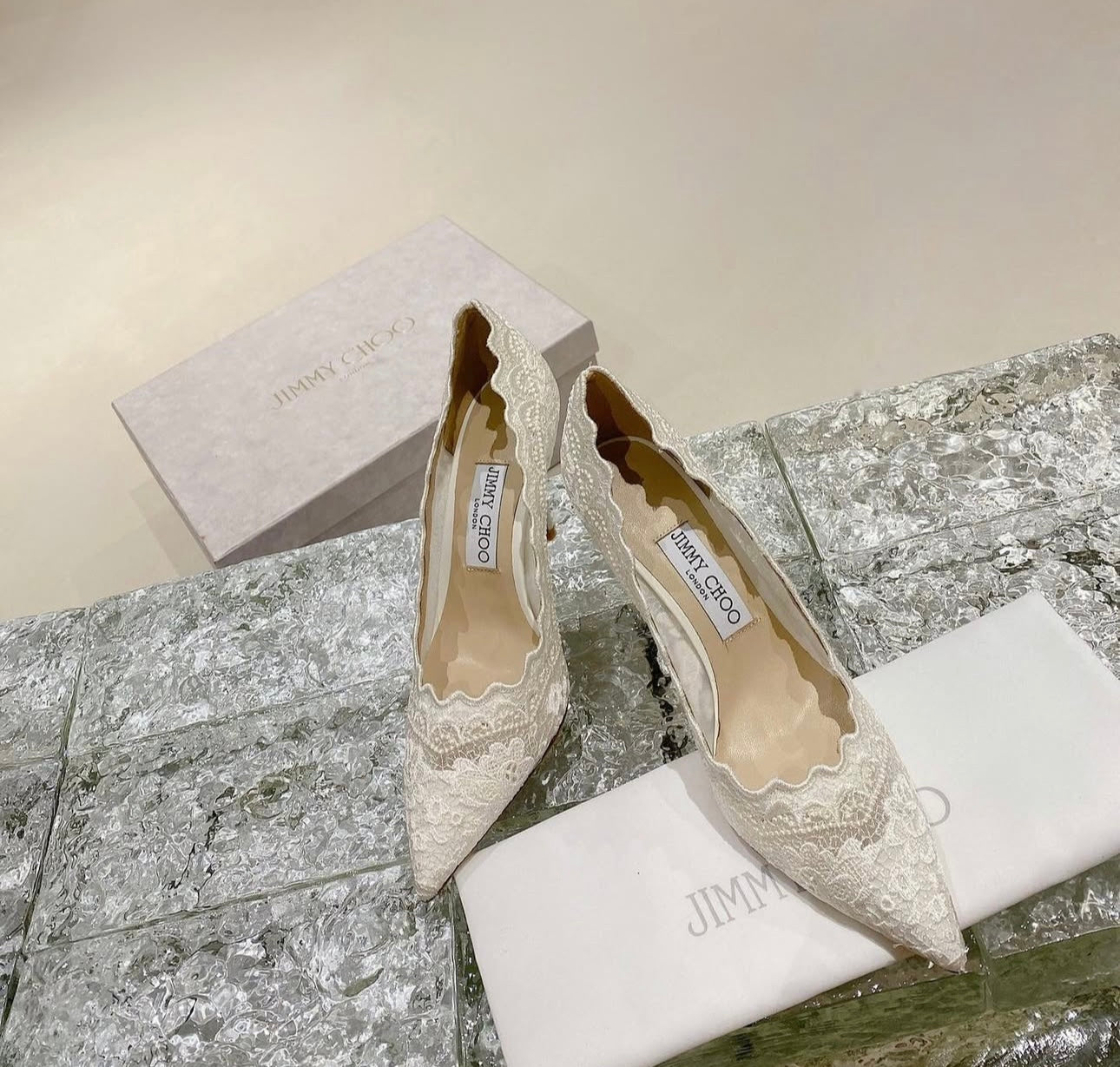 Lace Pumps