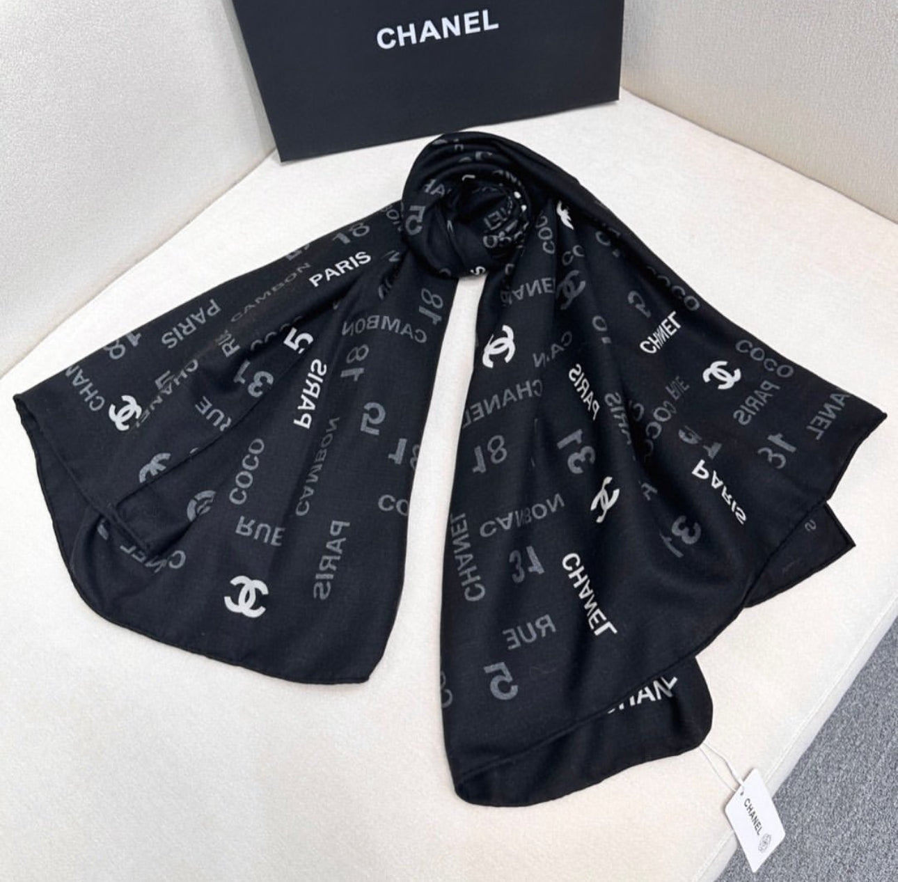 CC Silk Scarf