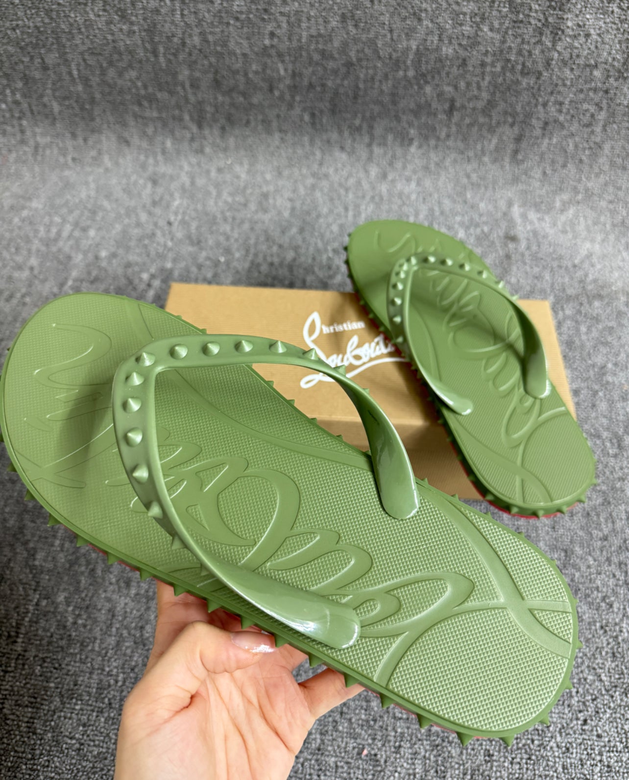 Loubi Flip Flops
