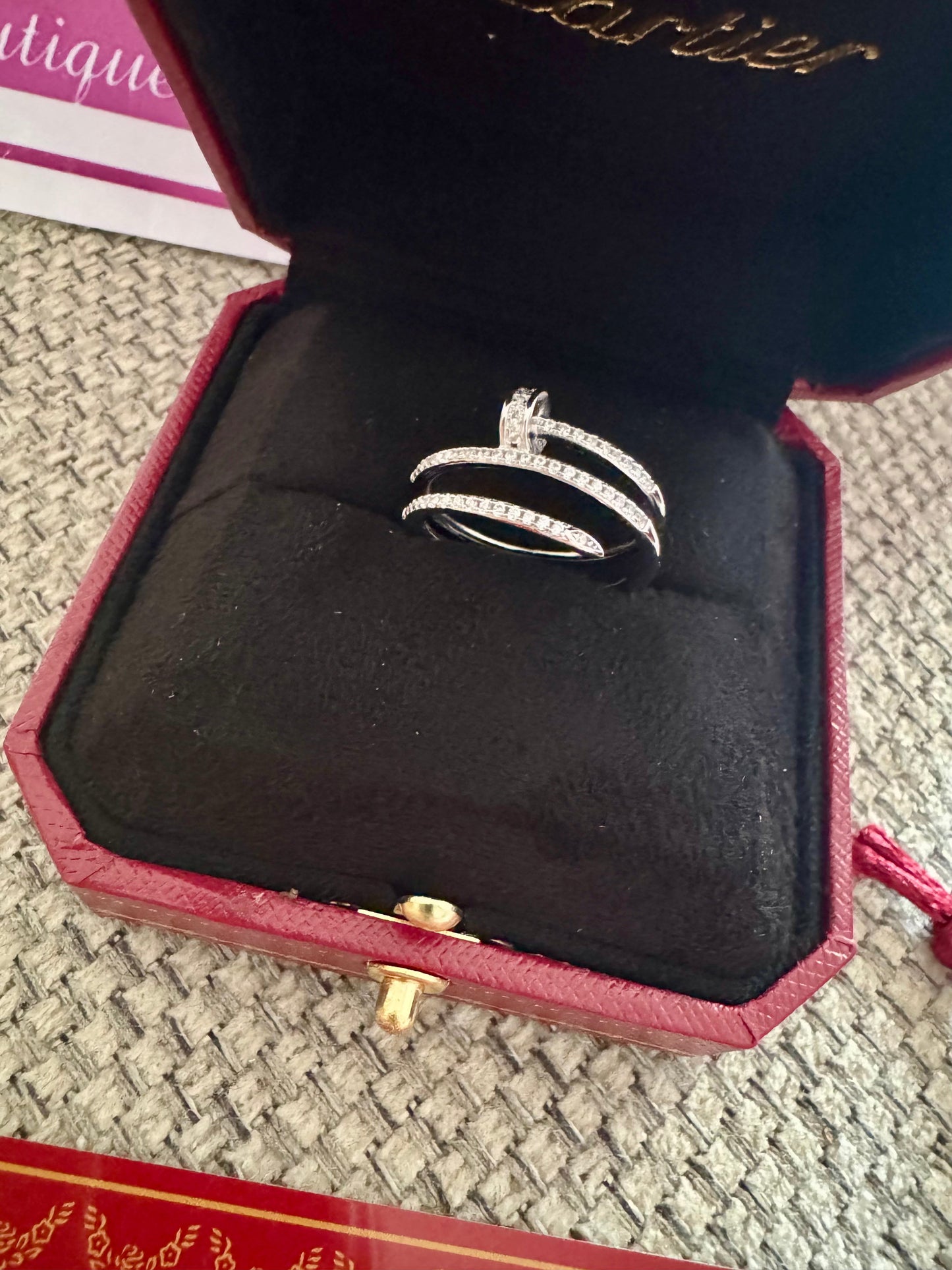 Original Quality Juste Un Clou Double Ring
