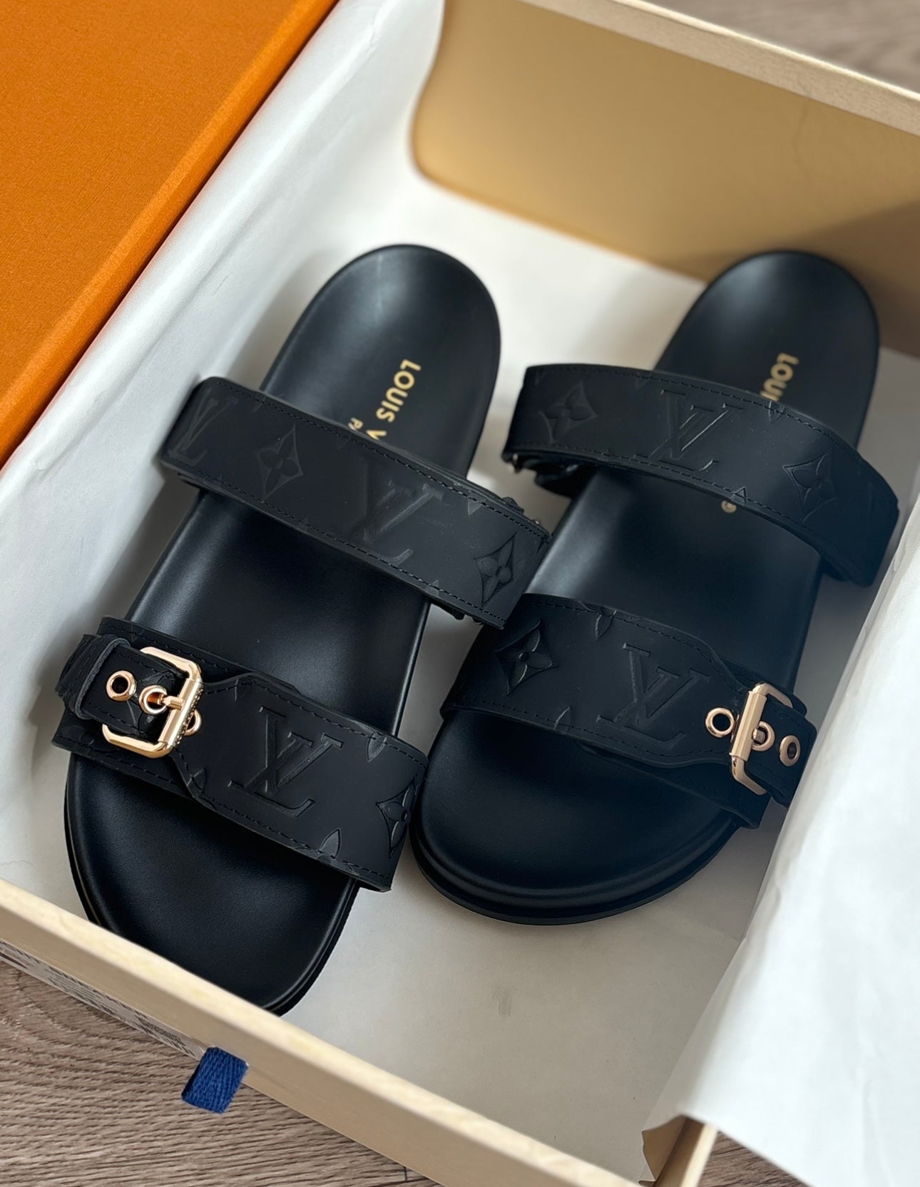 Black sandals
