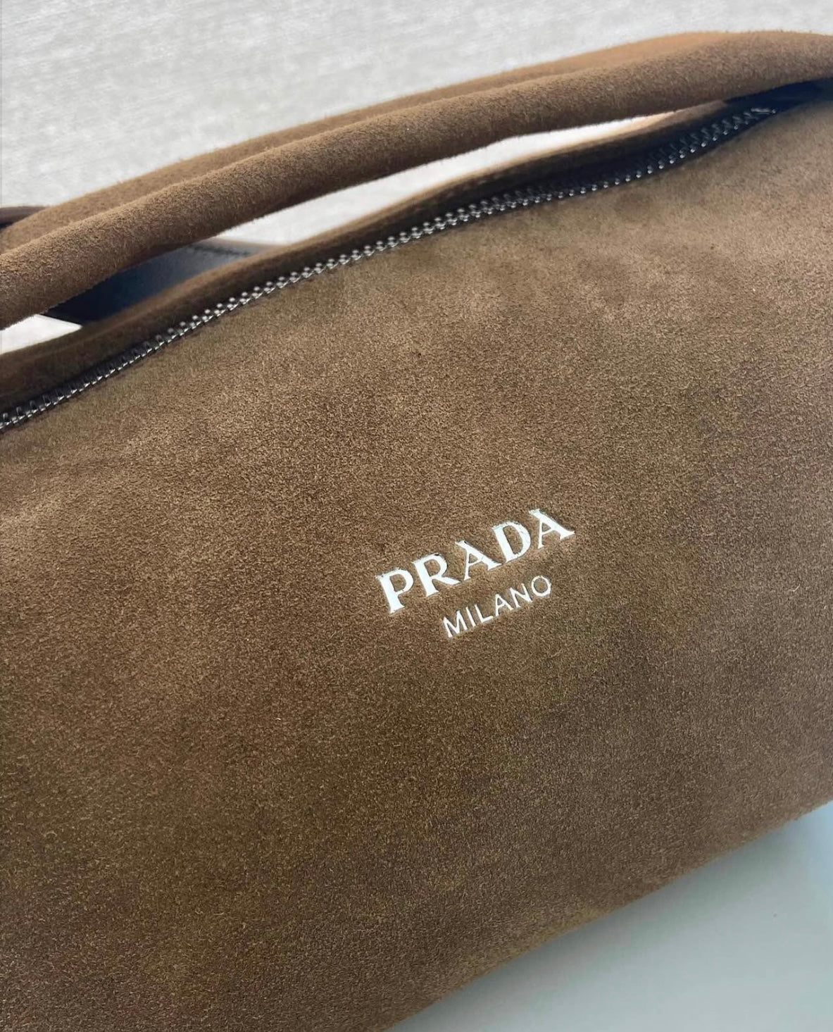 Suede Shoulder Bag