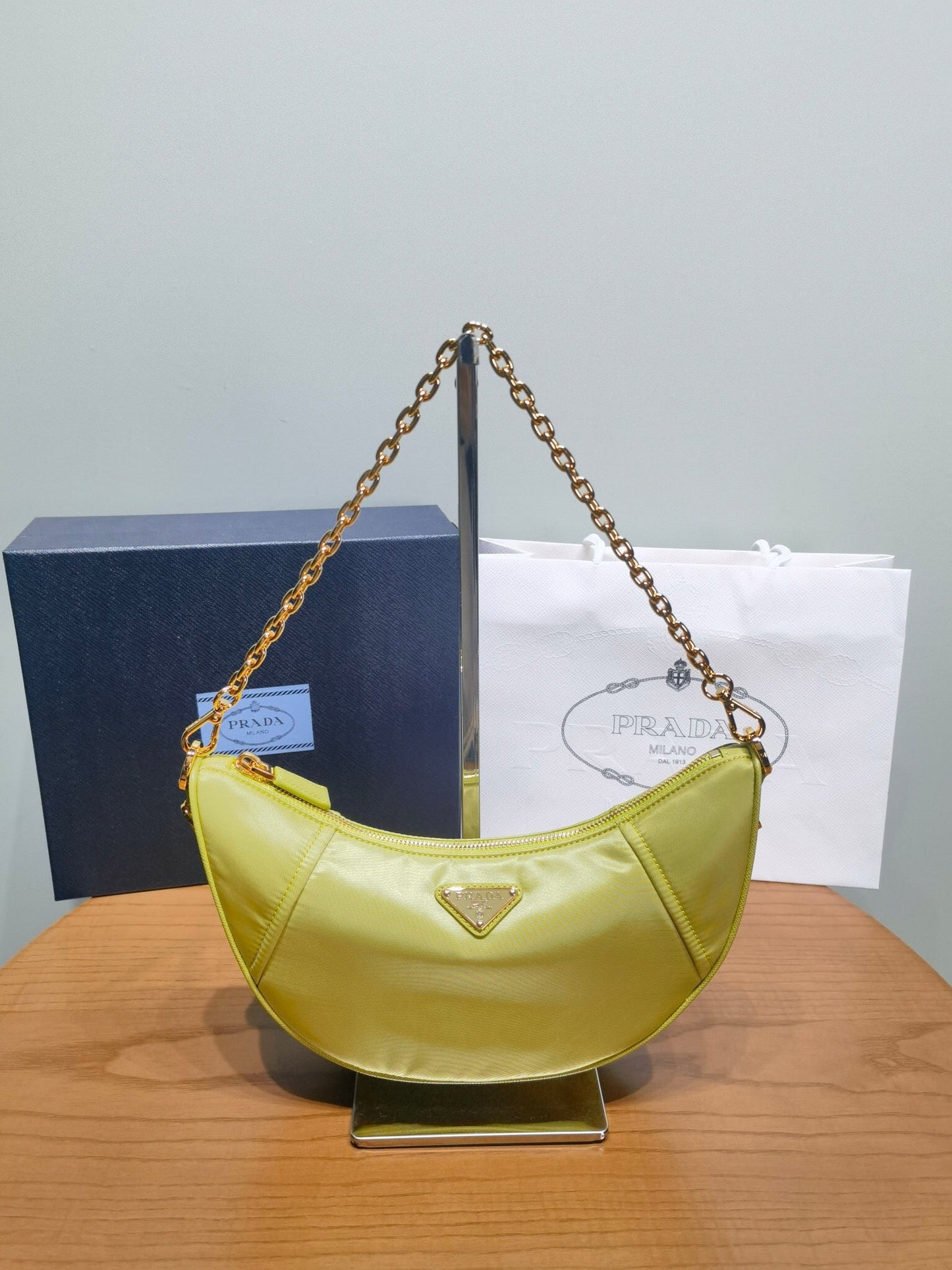 Demi Lune Re Nylon Bag