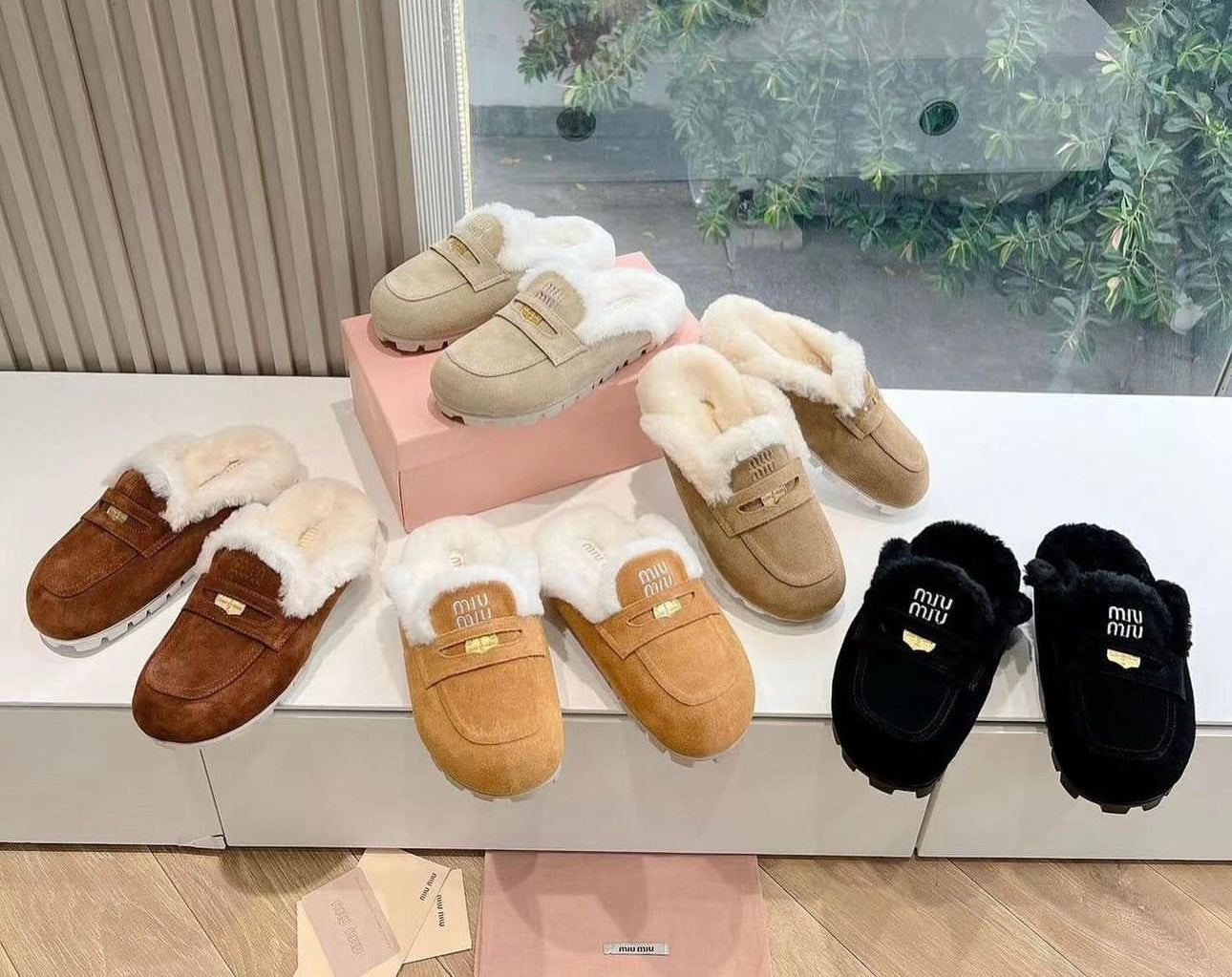Fur Slippers