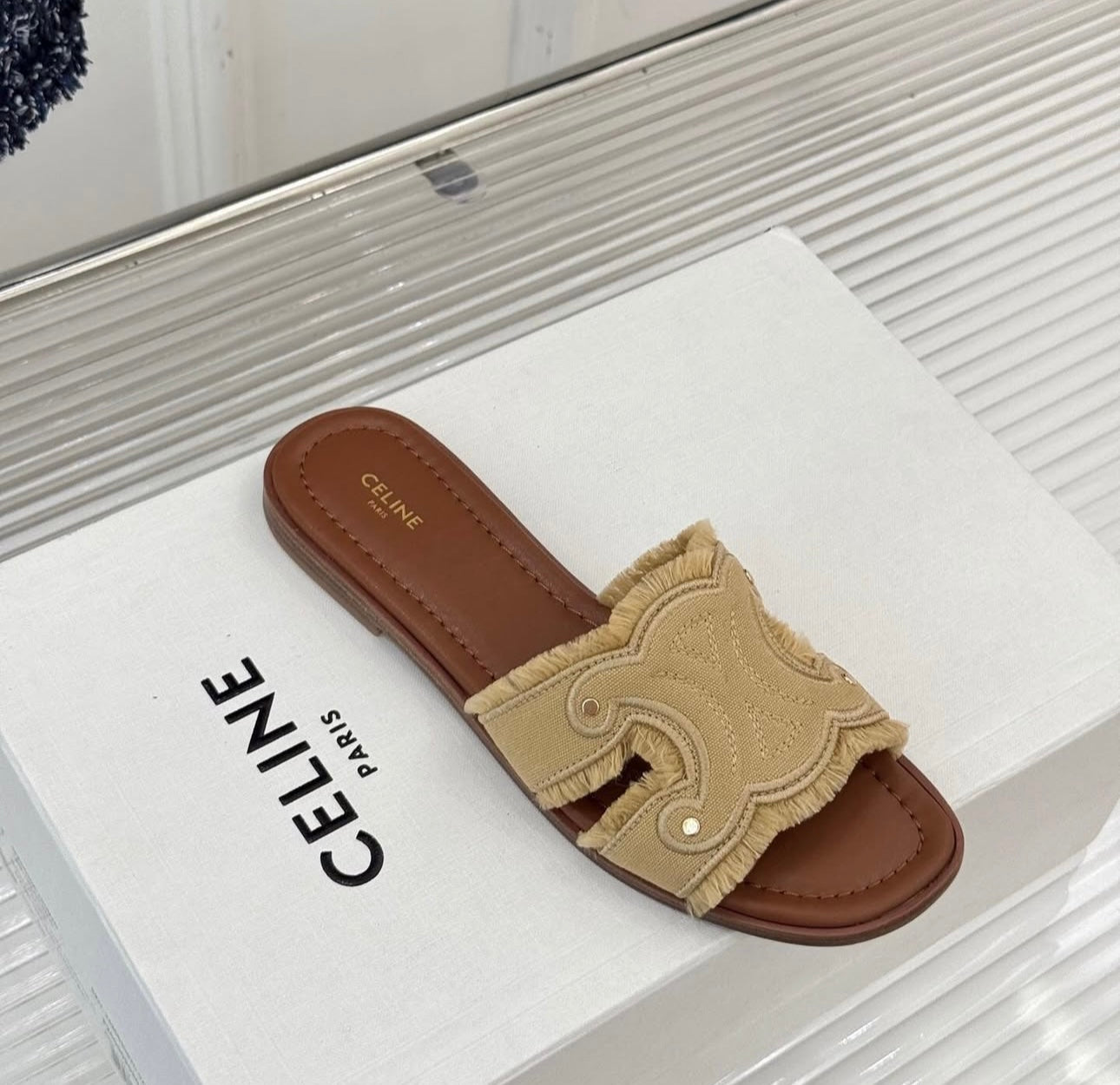 Fringed Mules