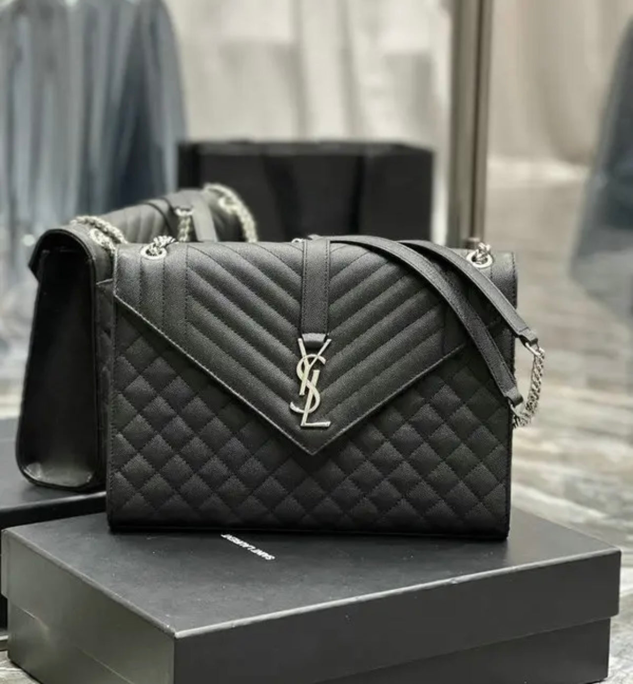 Envelope Chain Bag