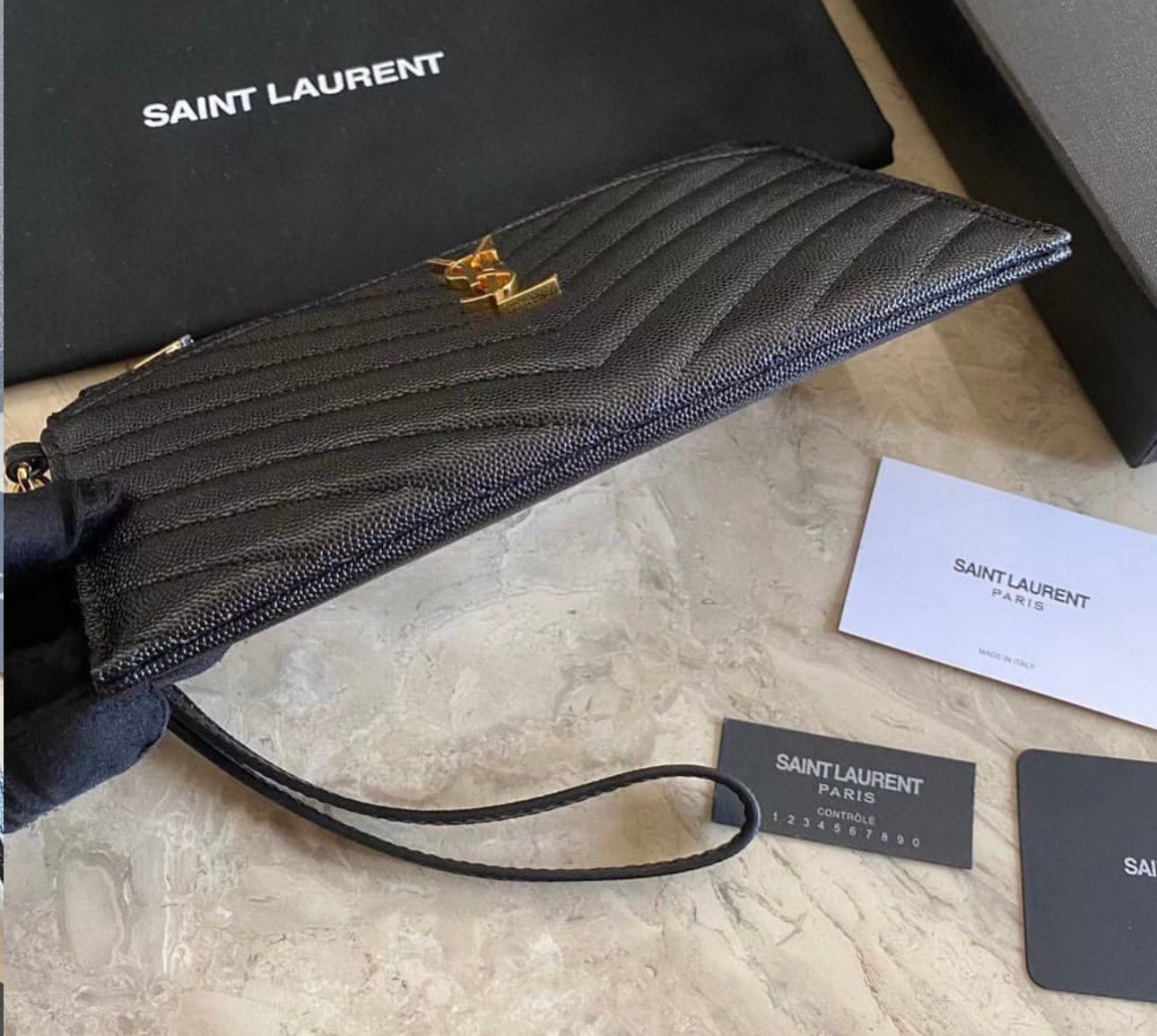 Cassandre Zipped Pouch