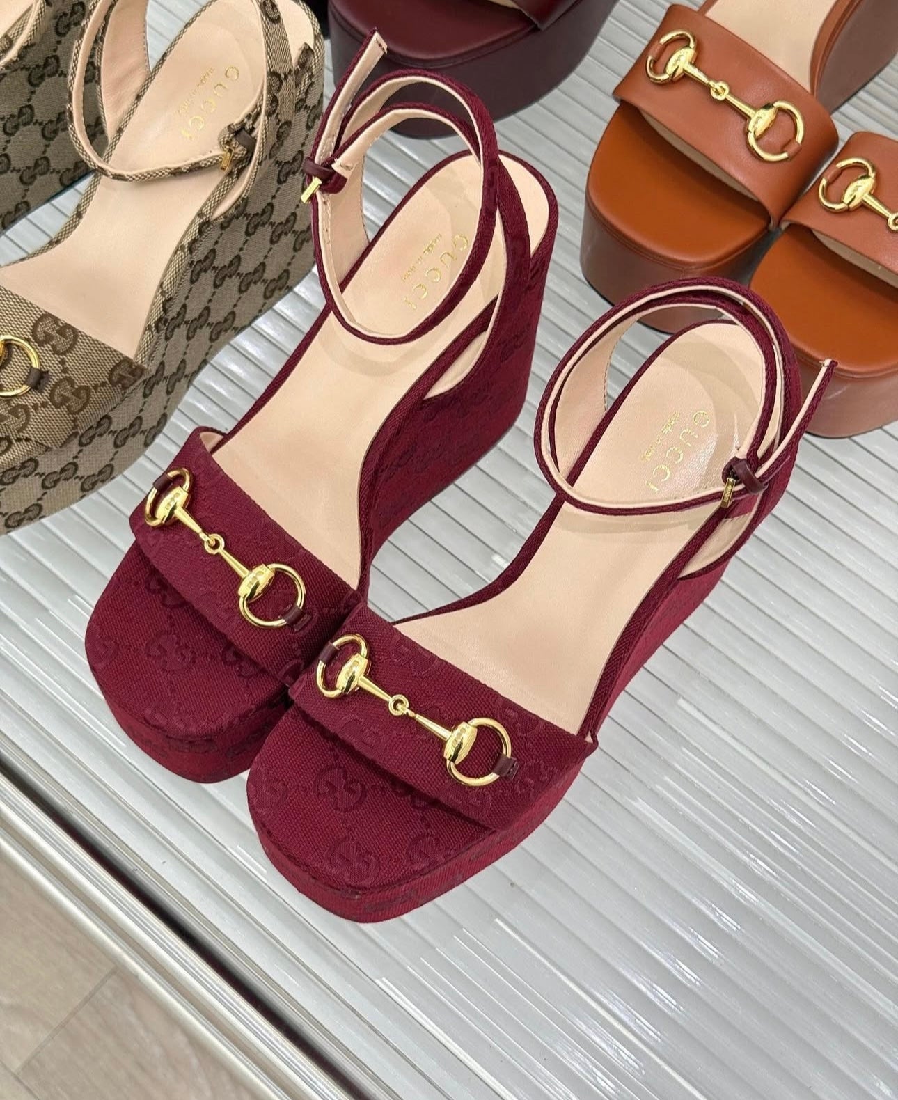 Leather Wedges