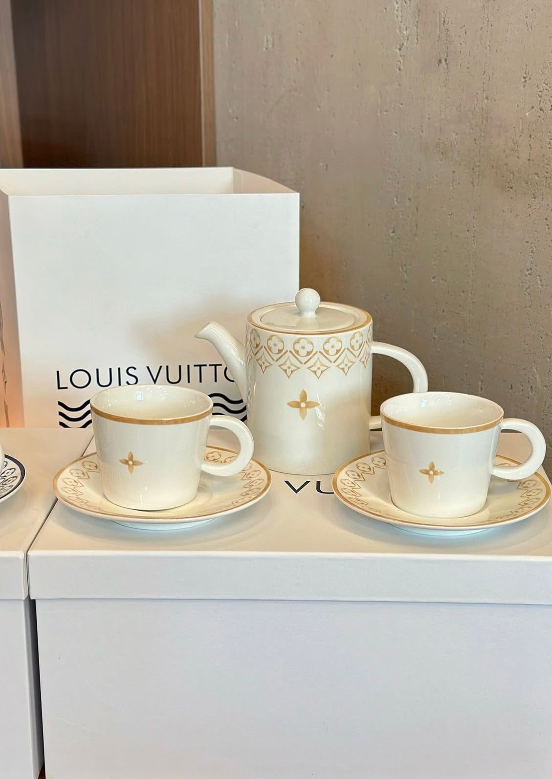 Monogram Tea Set