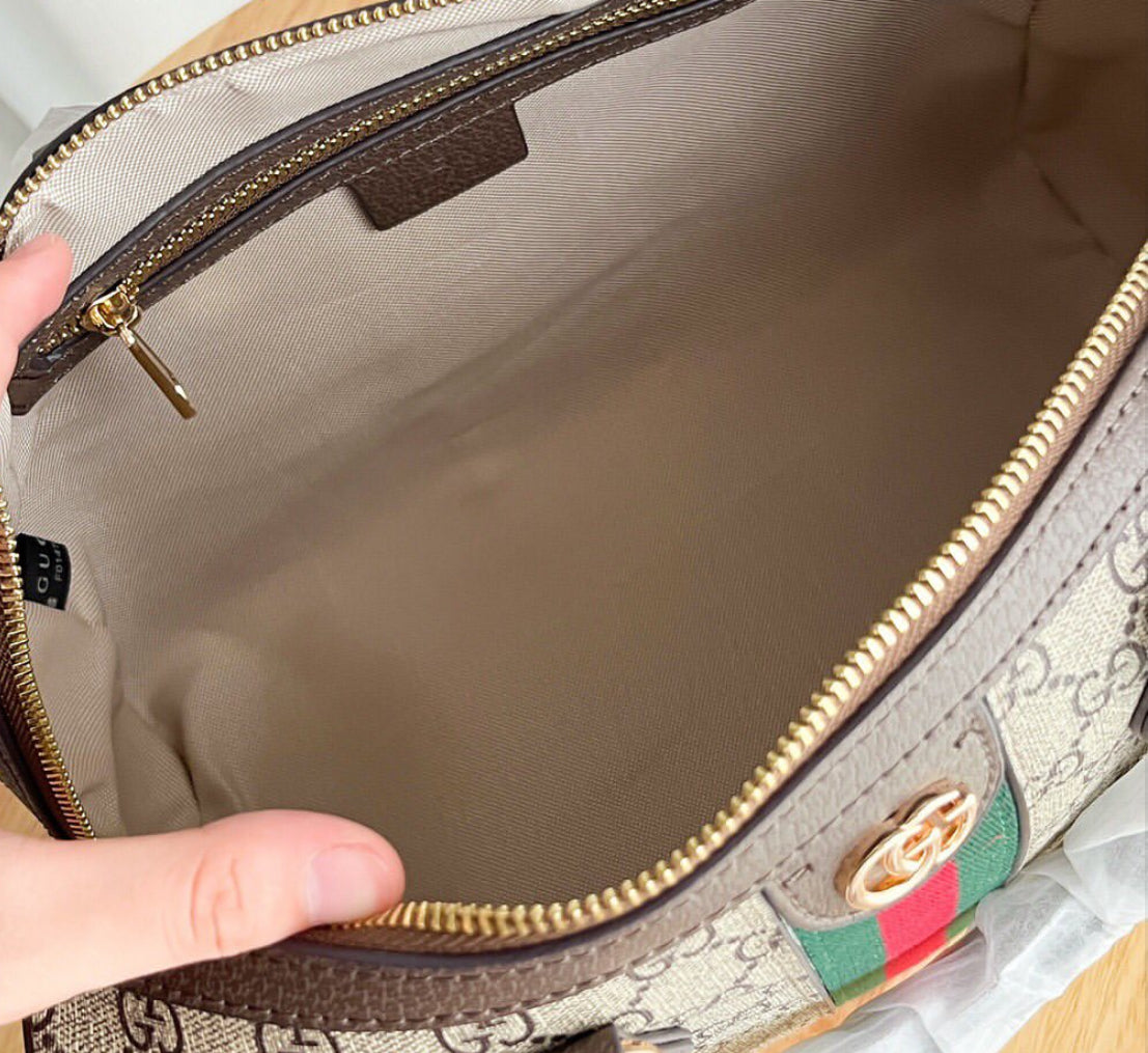 Ophidia Top Handle Bag