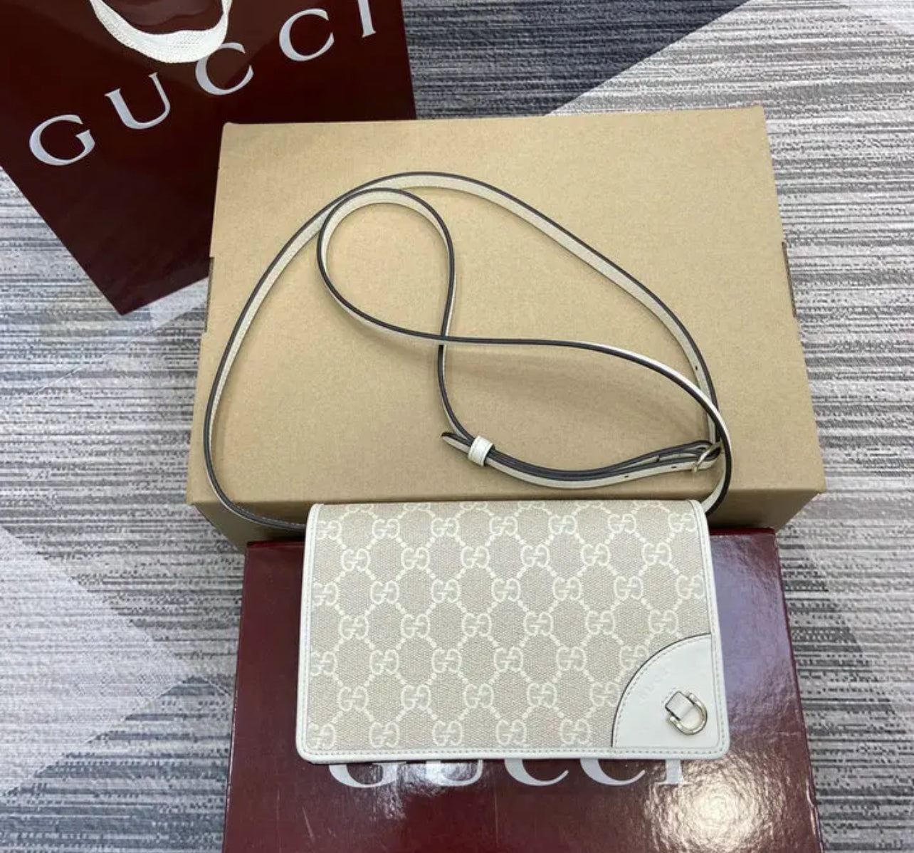 Emblem Strap Wallet