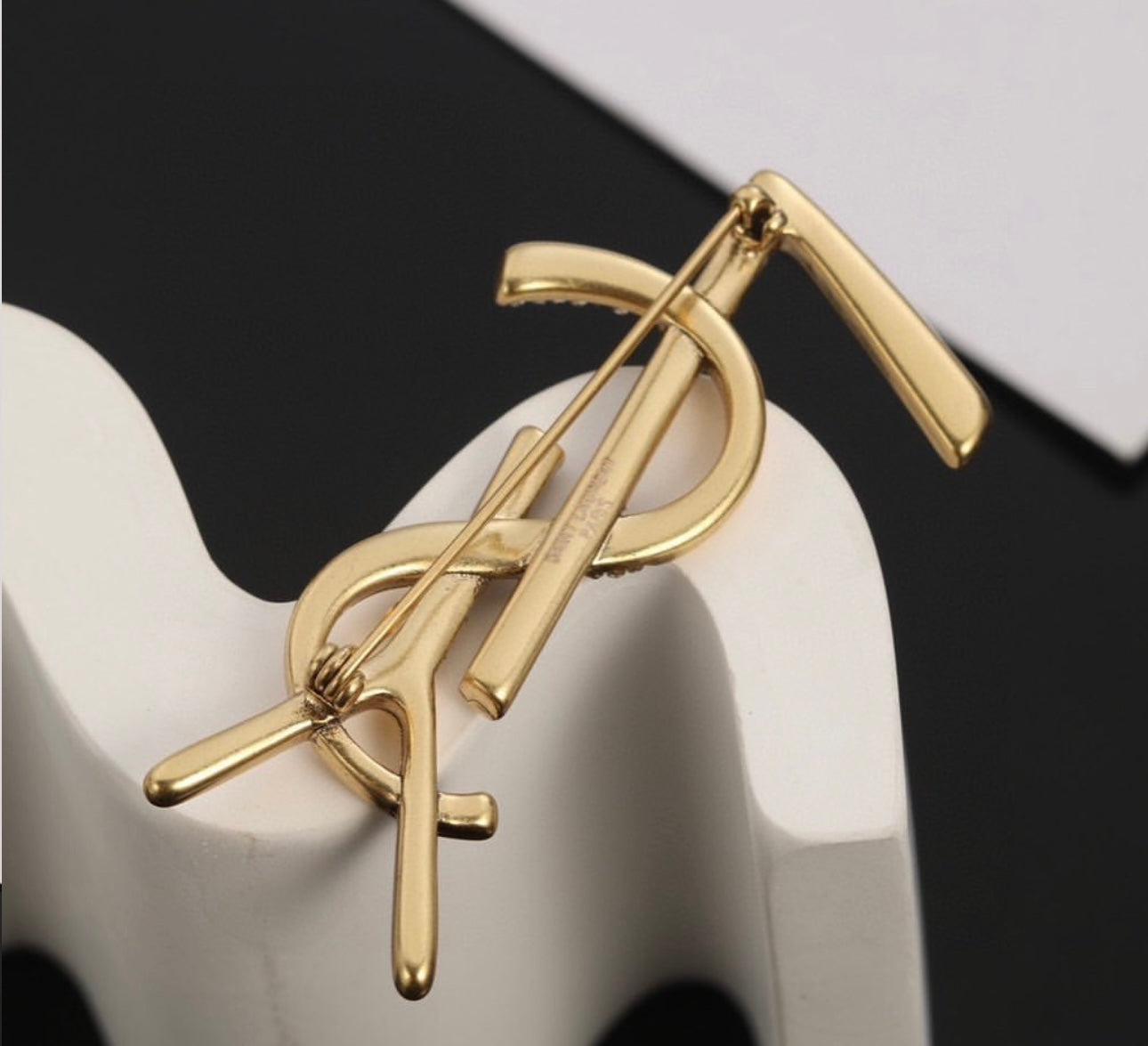 Logo Brooch