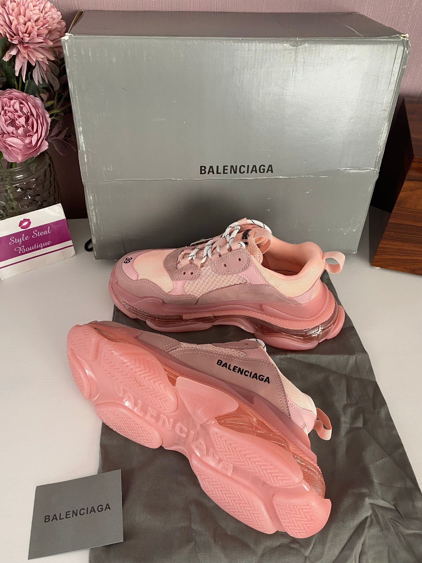 Triple S Clear Sole Colours