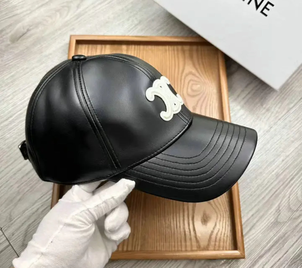 Leather Cap