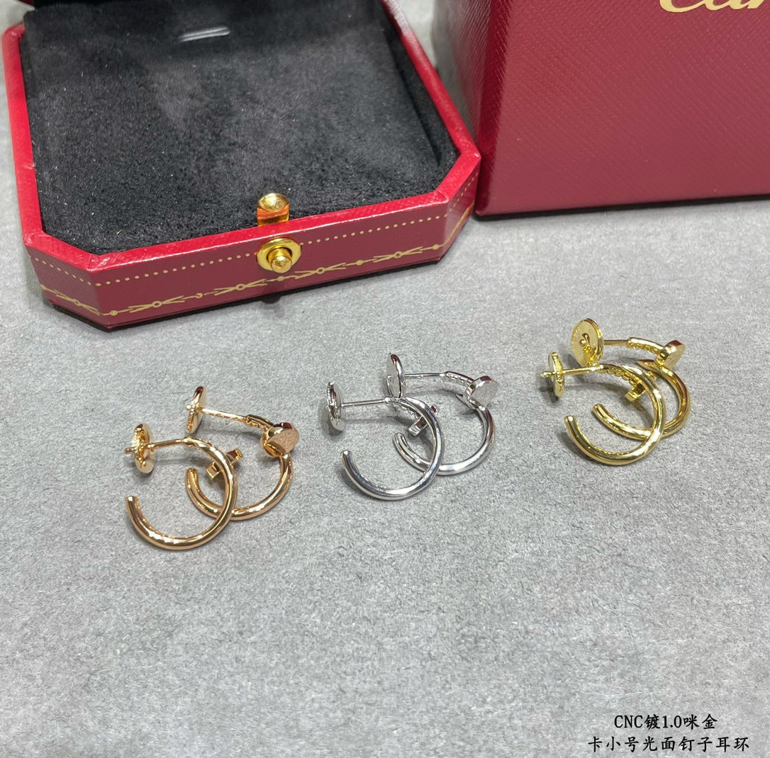 Nail Earrings