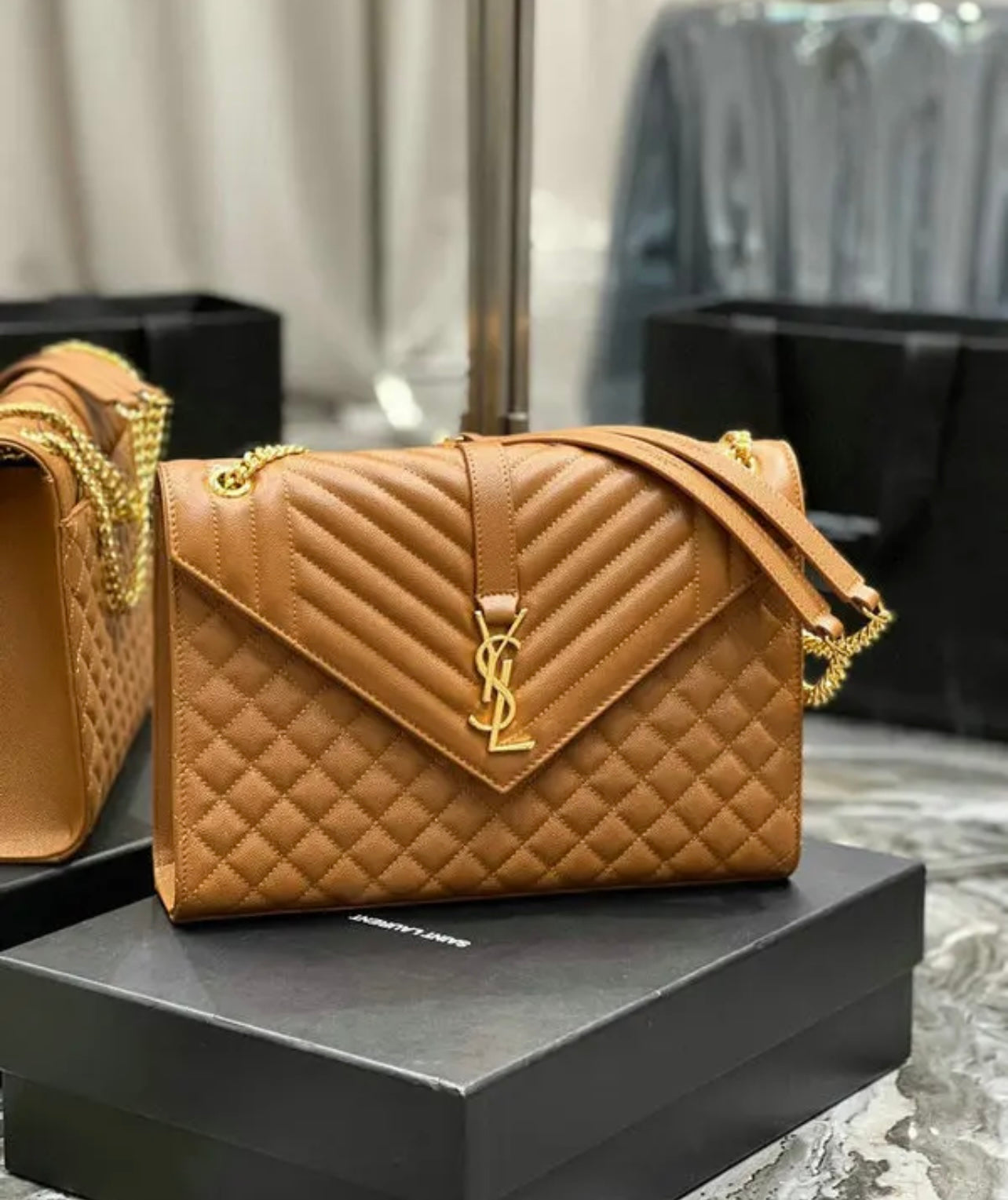 Envelope Chain Bag
