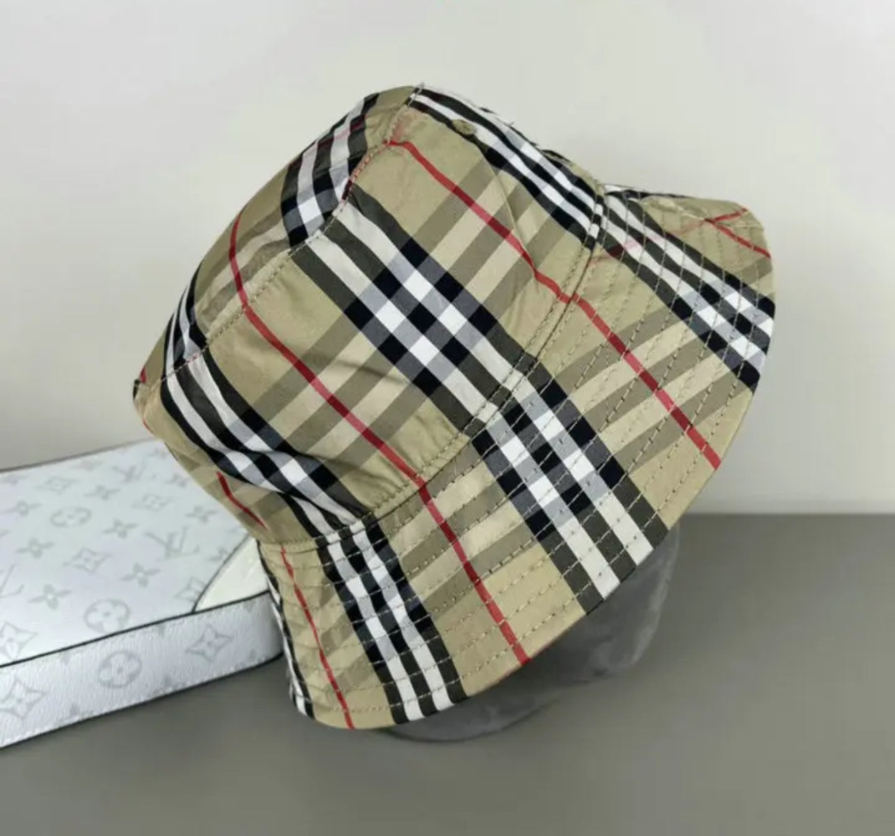 Check Bucket Hat