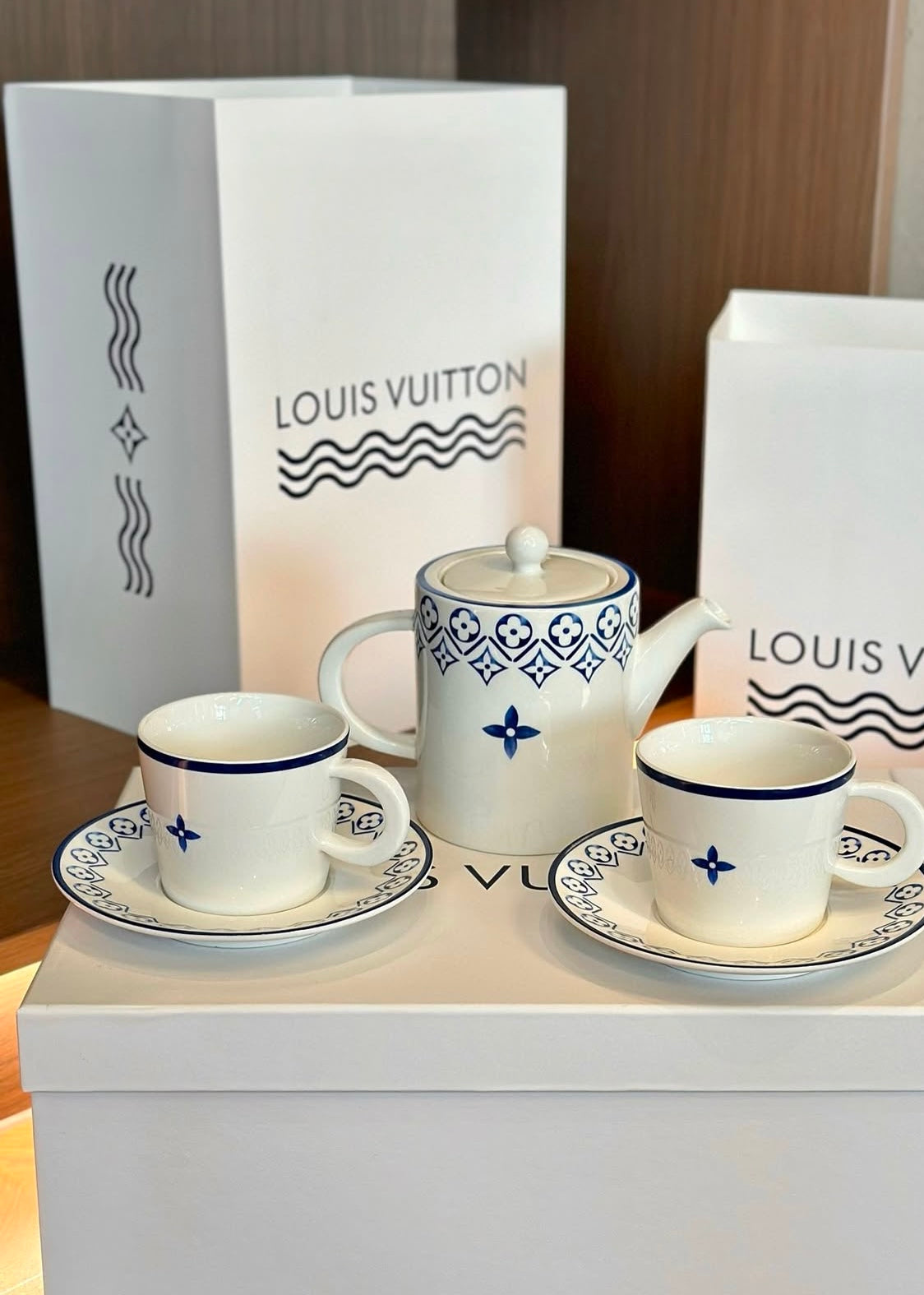 Monogram Tea Set