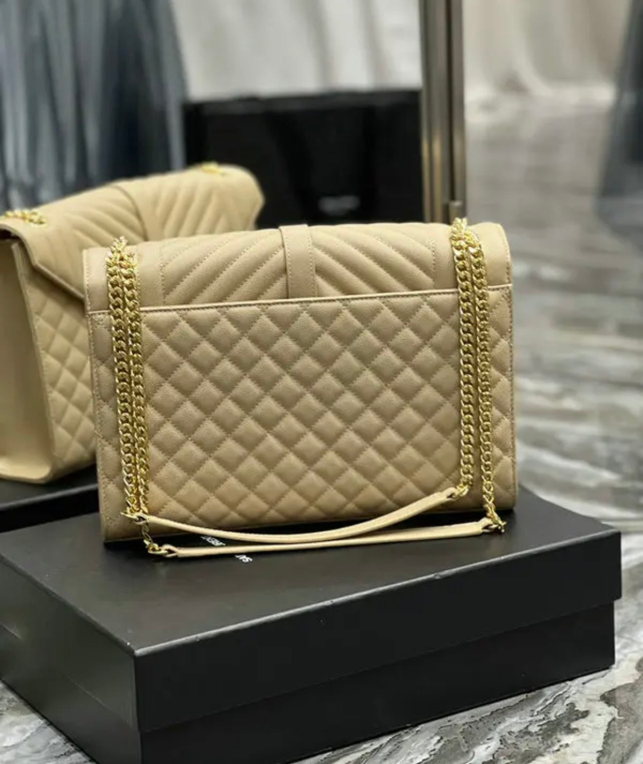 Envelope Chain Bag