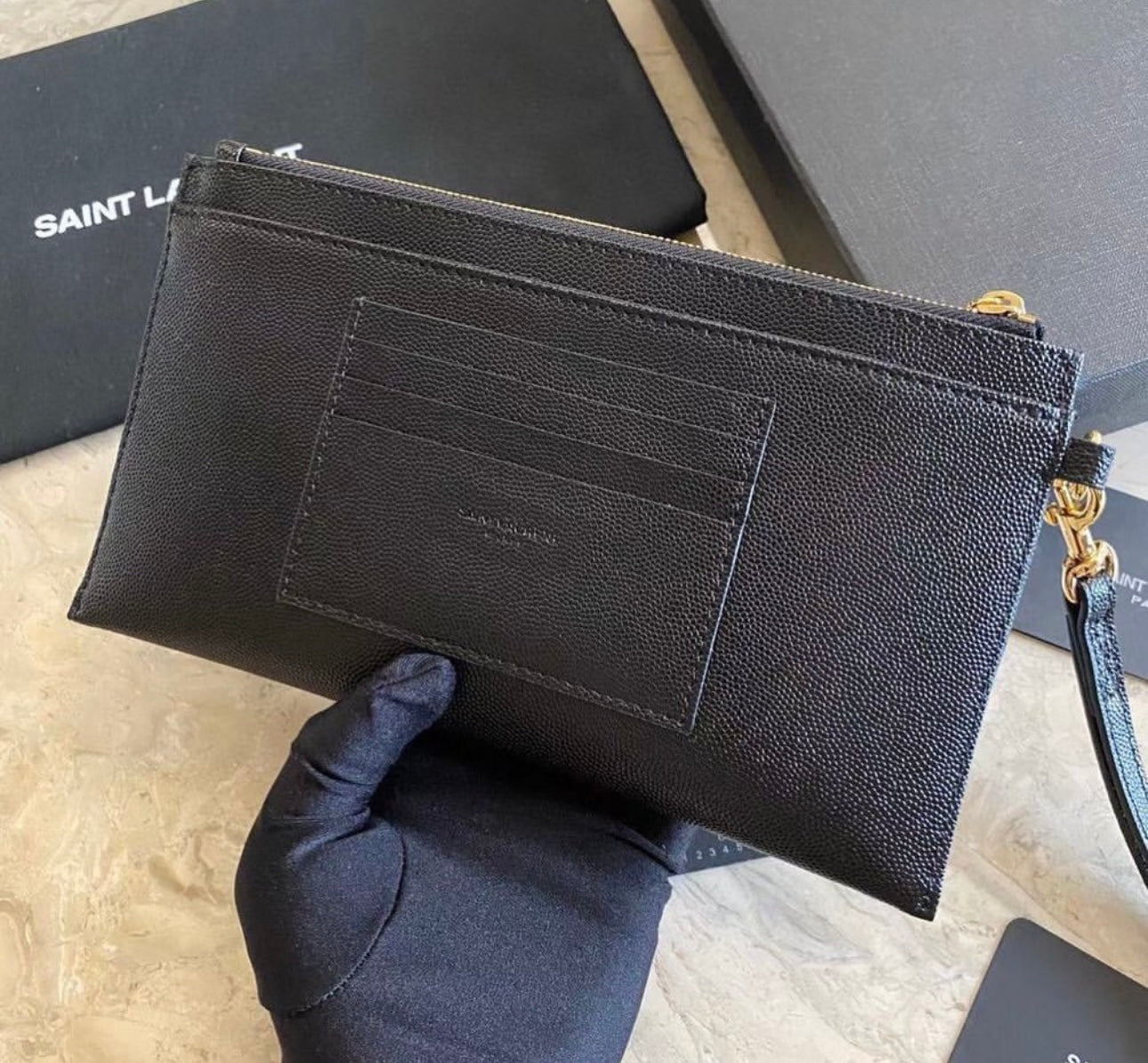Cassandre Zipped Pouch