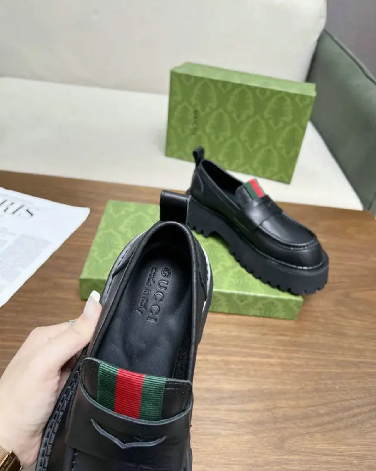 Leather Loafers