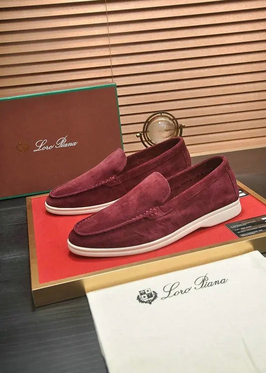 Suede Loafers