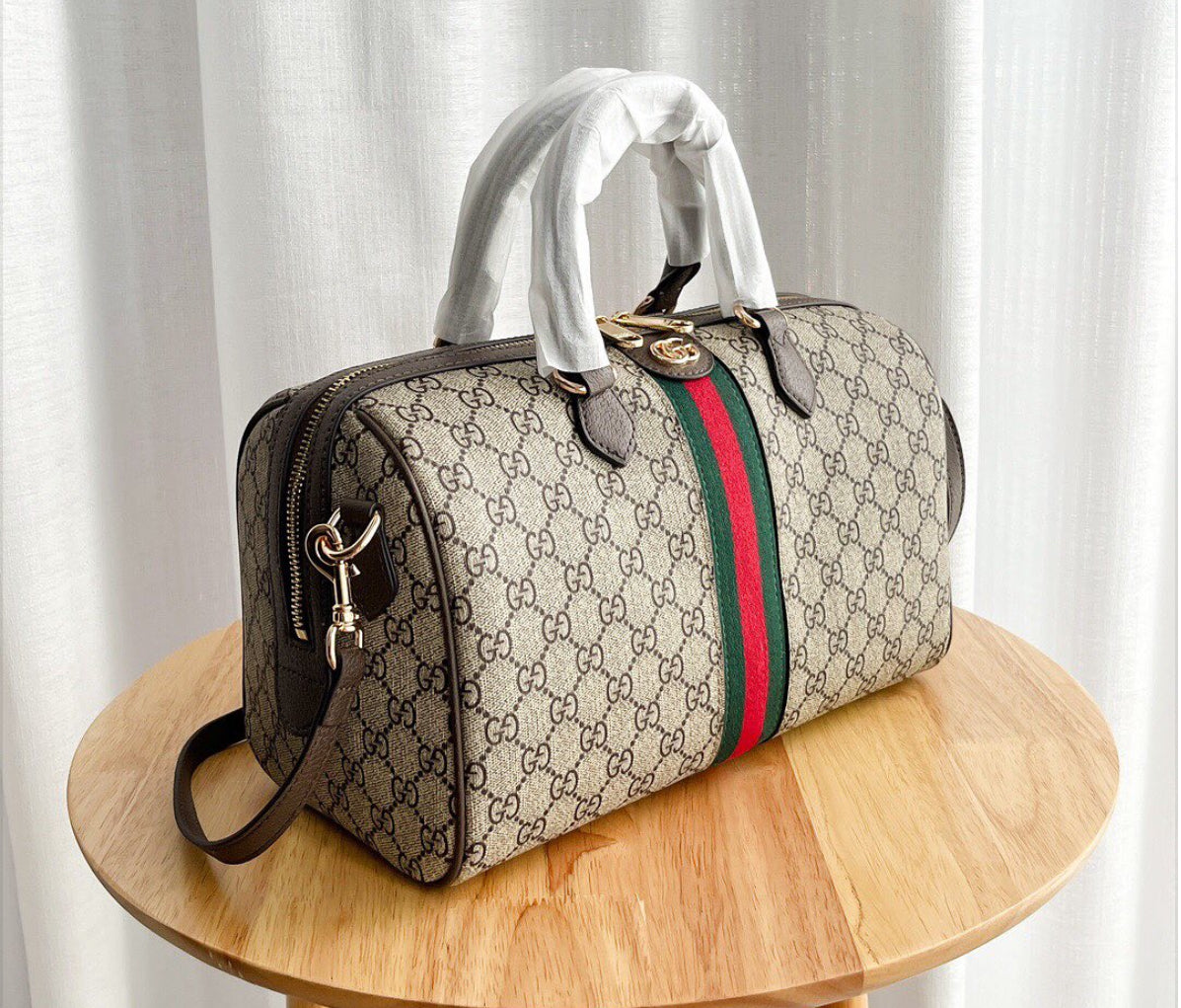 Ophidia Top Handle Bag