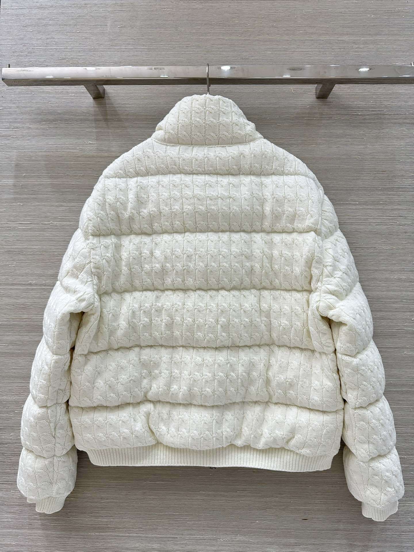 Cable Knit Puffer